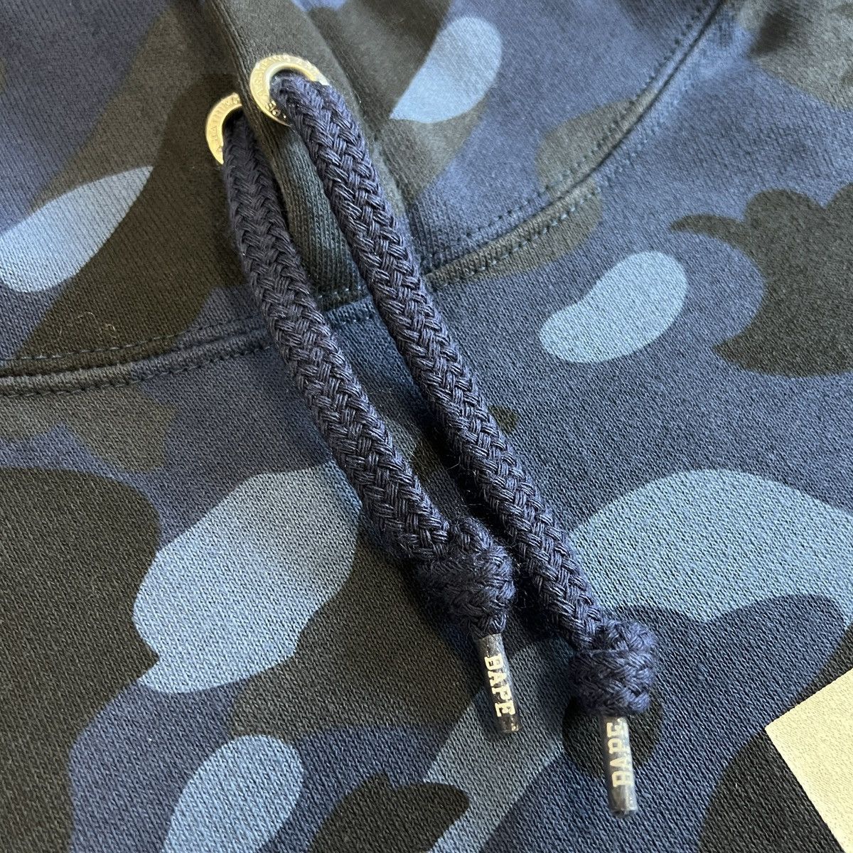 Bape Bape blue camo hoodie Size US L / EU 52-54 / 3 - 8 Thumbnail