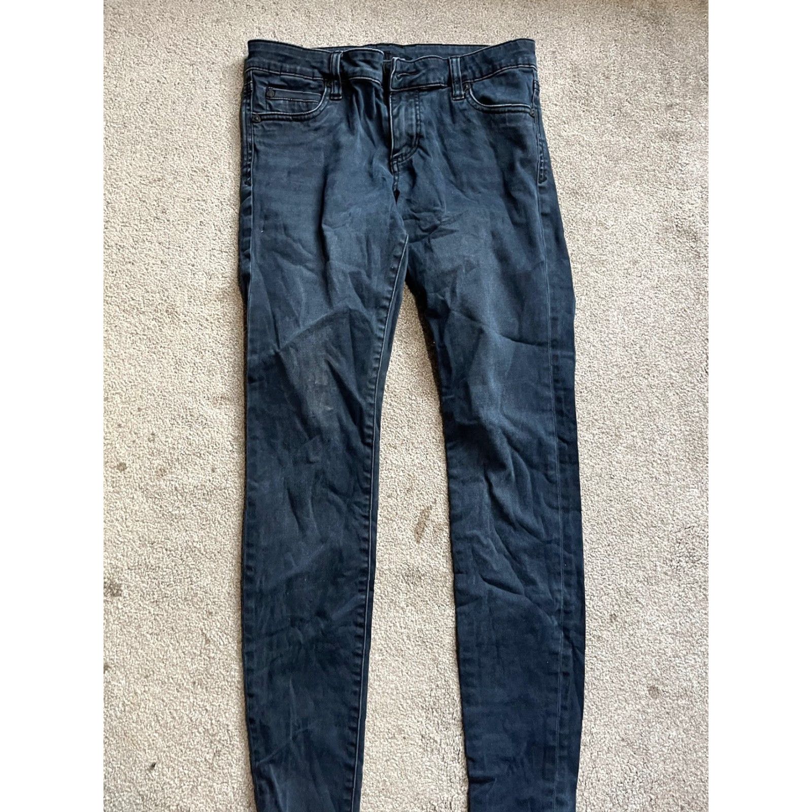 Vintage KUT from the Kloth Jeans Womens 6 Skinny Mid Rise Blue Denim Stretch KP164MS1N Size 28" / US 6 / IT 42 - 3 Thumbnail
