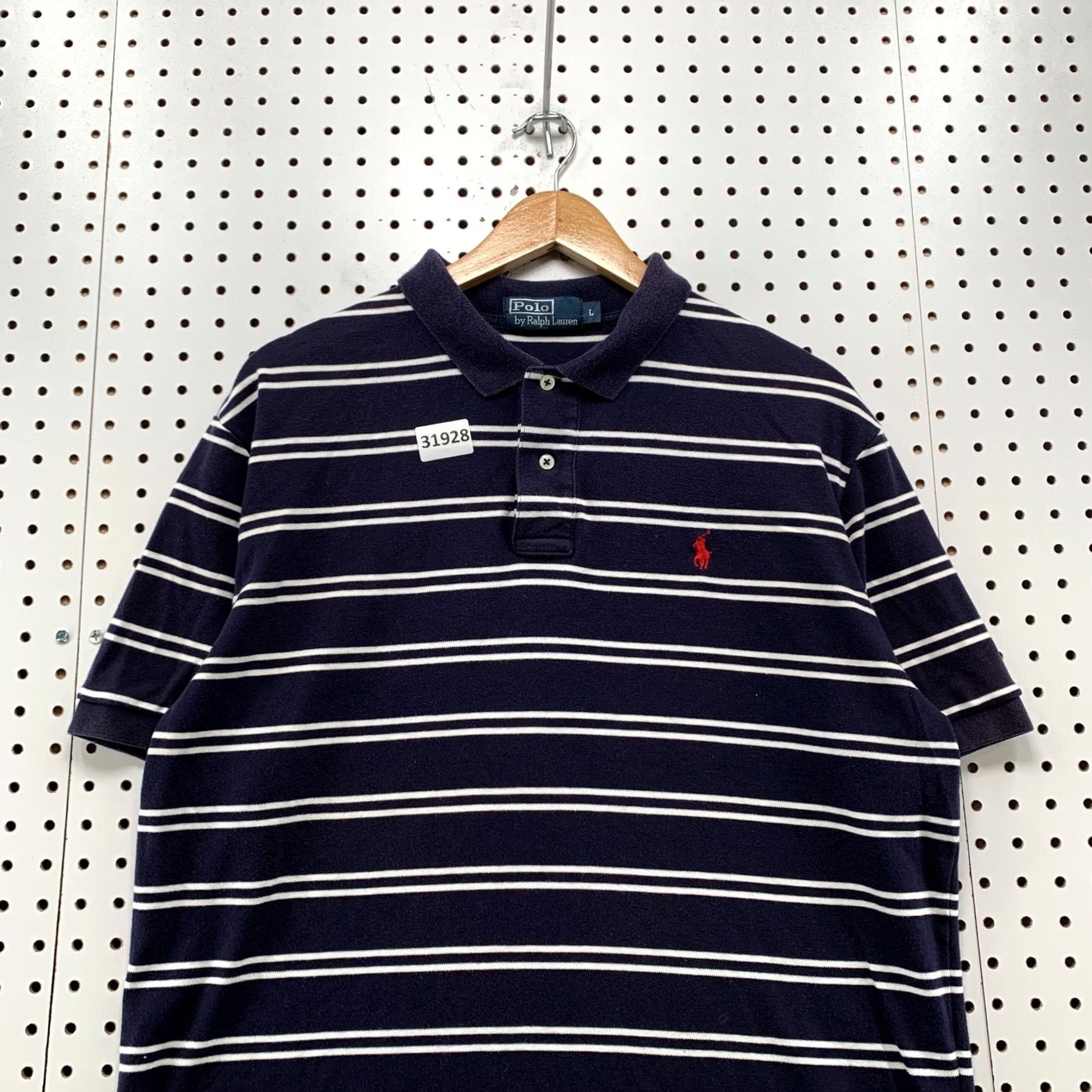 Polo Ralph Lauren Polo Ralph Lauren Shirt Mens Large Blue White Striped Pony 23x28 Vintage Polo Ralph Lauren Shirt Mens Large Blue White Striped Red Pony 23x28 Size US L / EU 52-54 / 3 - 2 Thumbnail