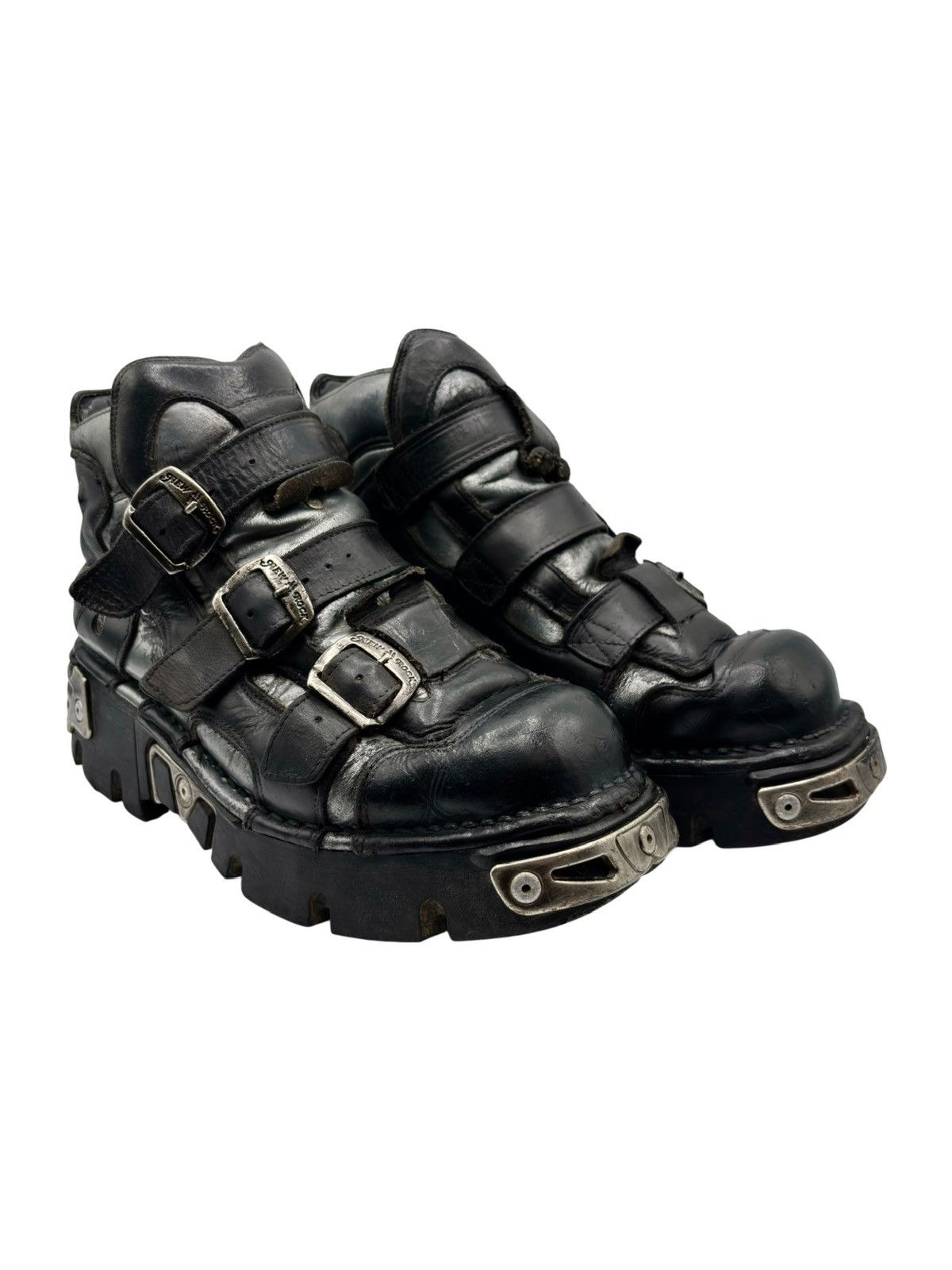 New Rock New Rock Jaded London Scythe Tower Boots | Grailed