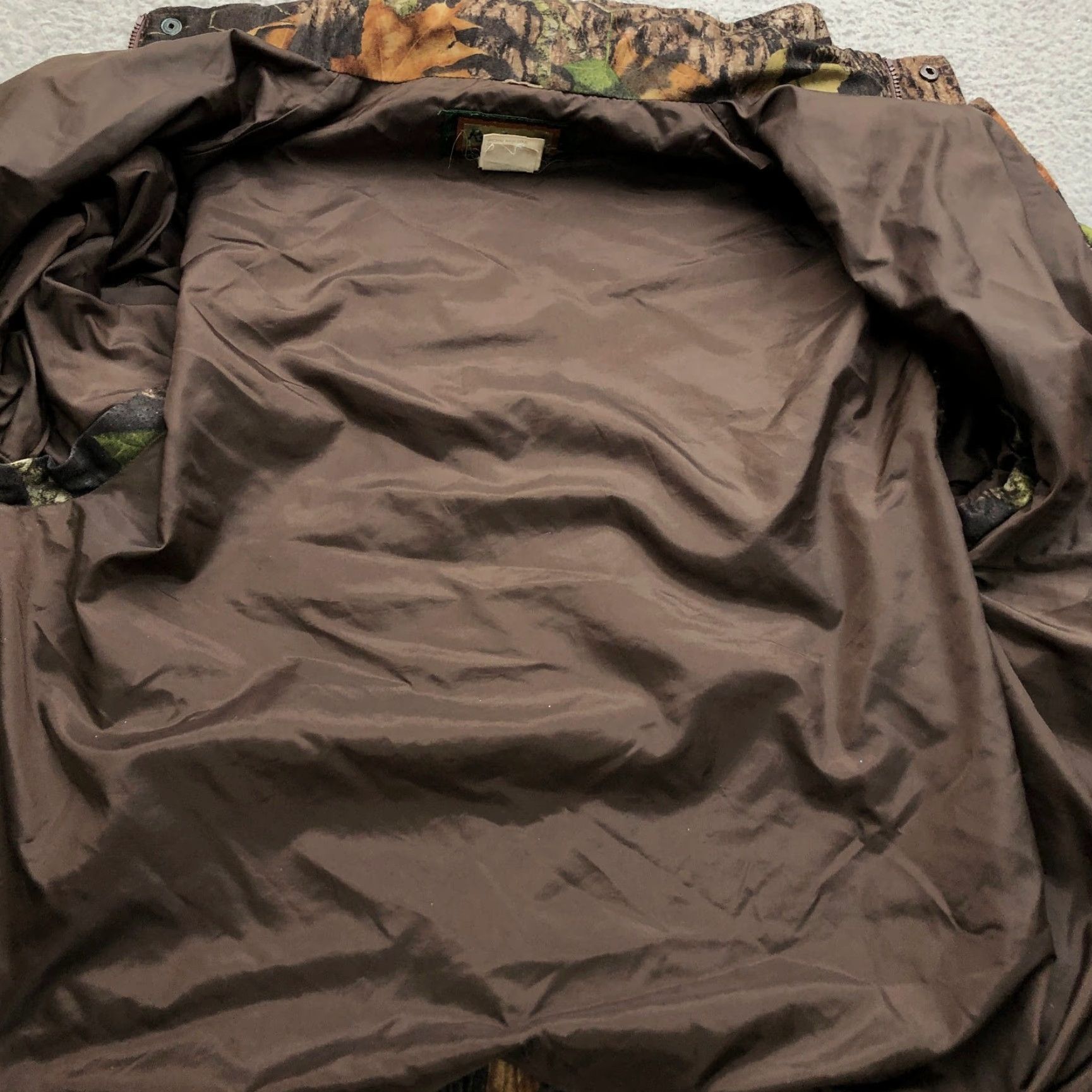 Vintage Remington Mossy Oak Break Up Camouflage Hunting Jacket Mens M Zip Button Bomber Size US M / EU 48-50 / 2 - 6 Thumbnail