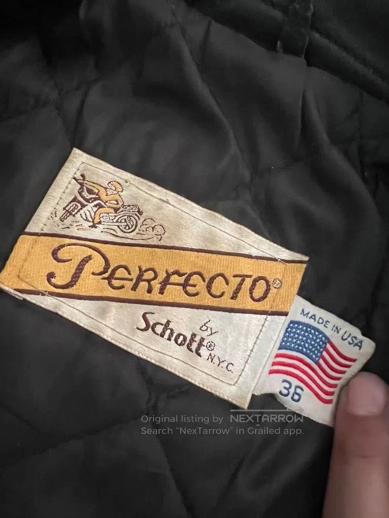 Schott Schott 699 Leather Jacket Size US M / EU 48-50 / 2 - 4 Thumbnail