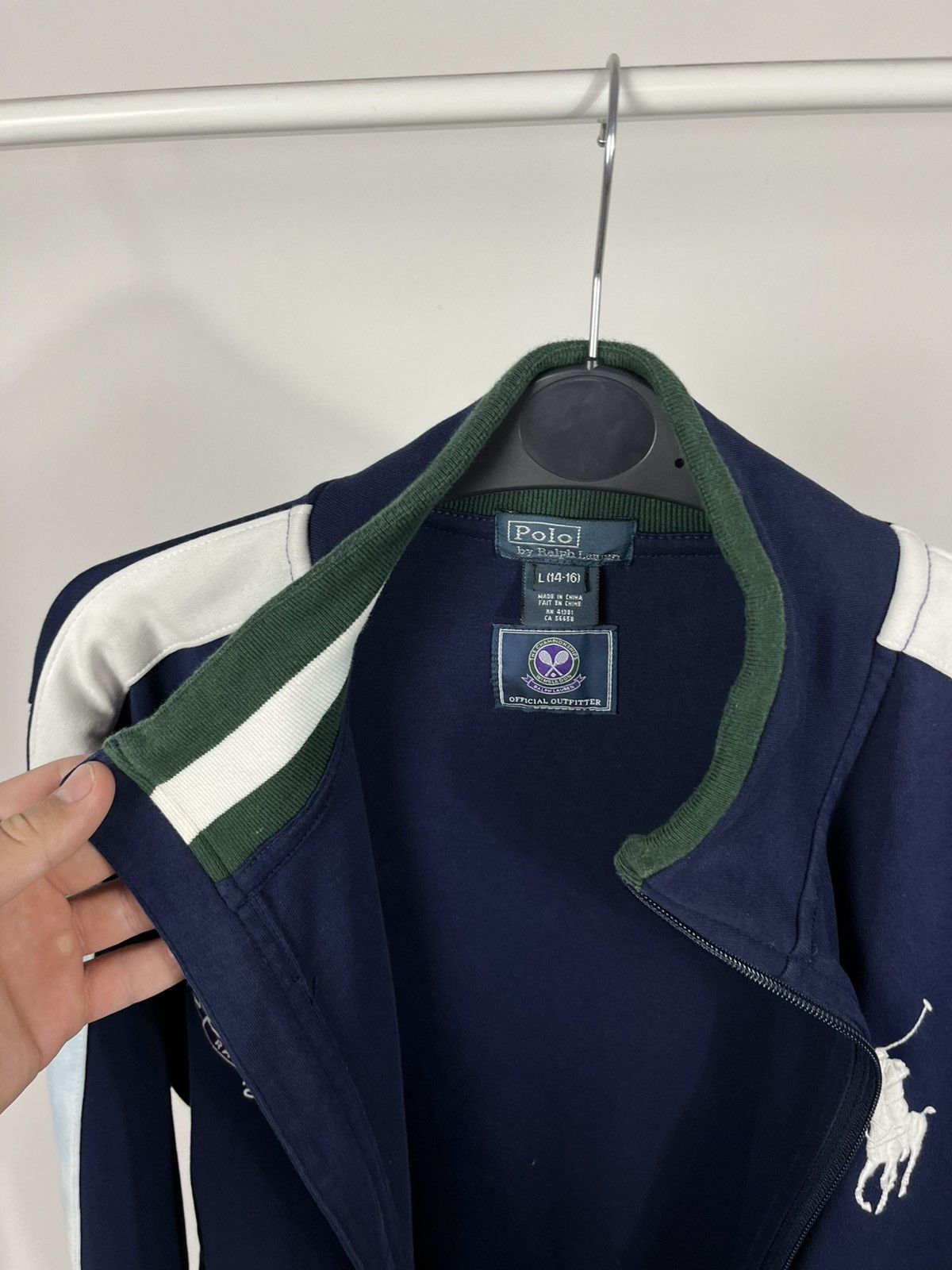 Polo Ralph Lauren Polo Ralph Lauren Wimbledon 2014 Zip Track Jacket Size M / US 6-8 / IT 42-44 - 10 Thumbnail