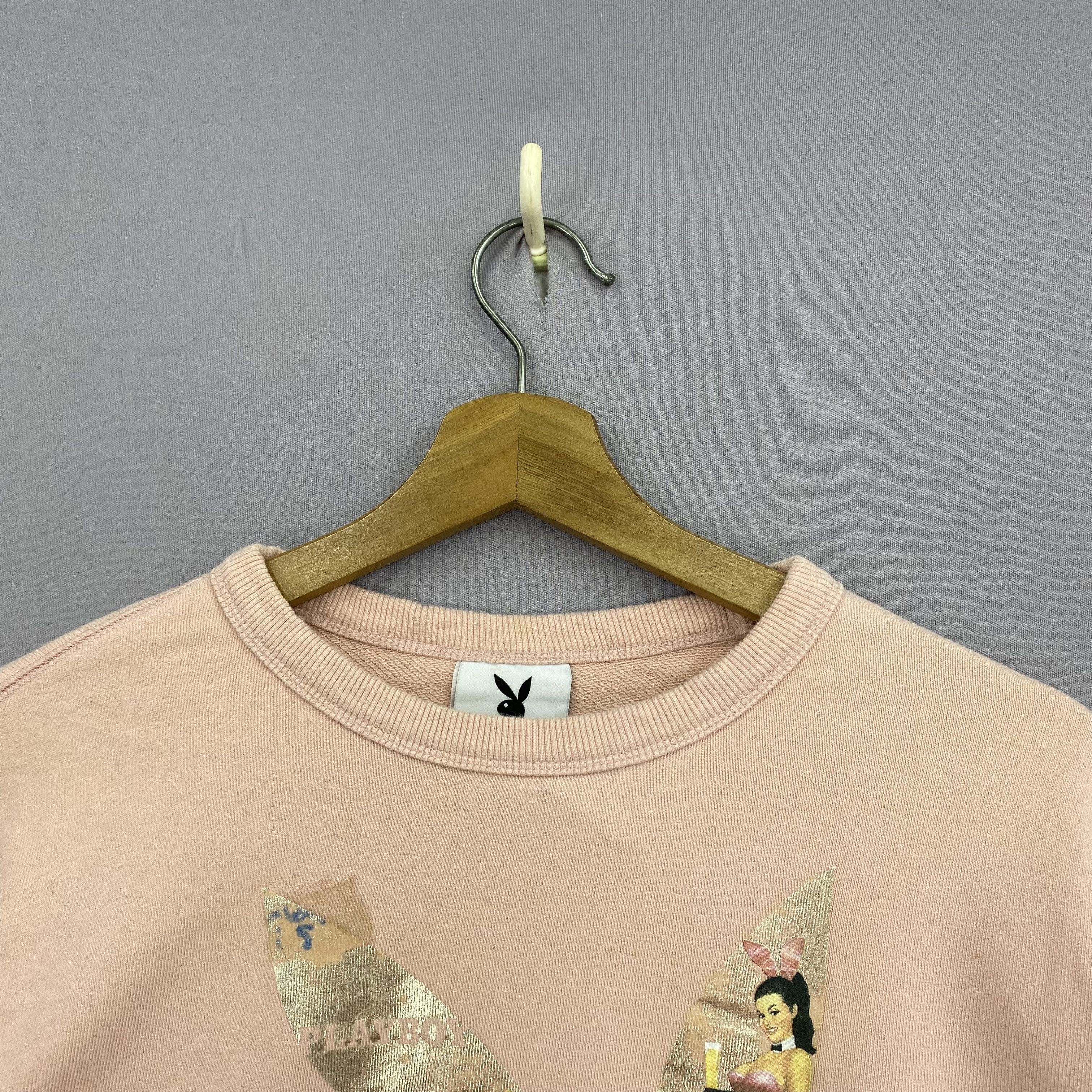 Playboy Vintage Playboy Sweater Y2K Bunny Nude Style Sweatshirt Size US S / EU 44-46 / 1 - 2 Thumbnail