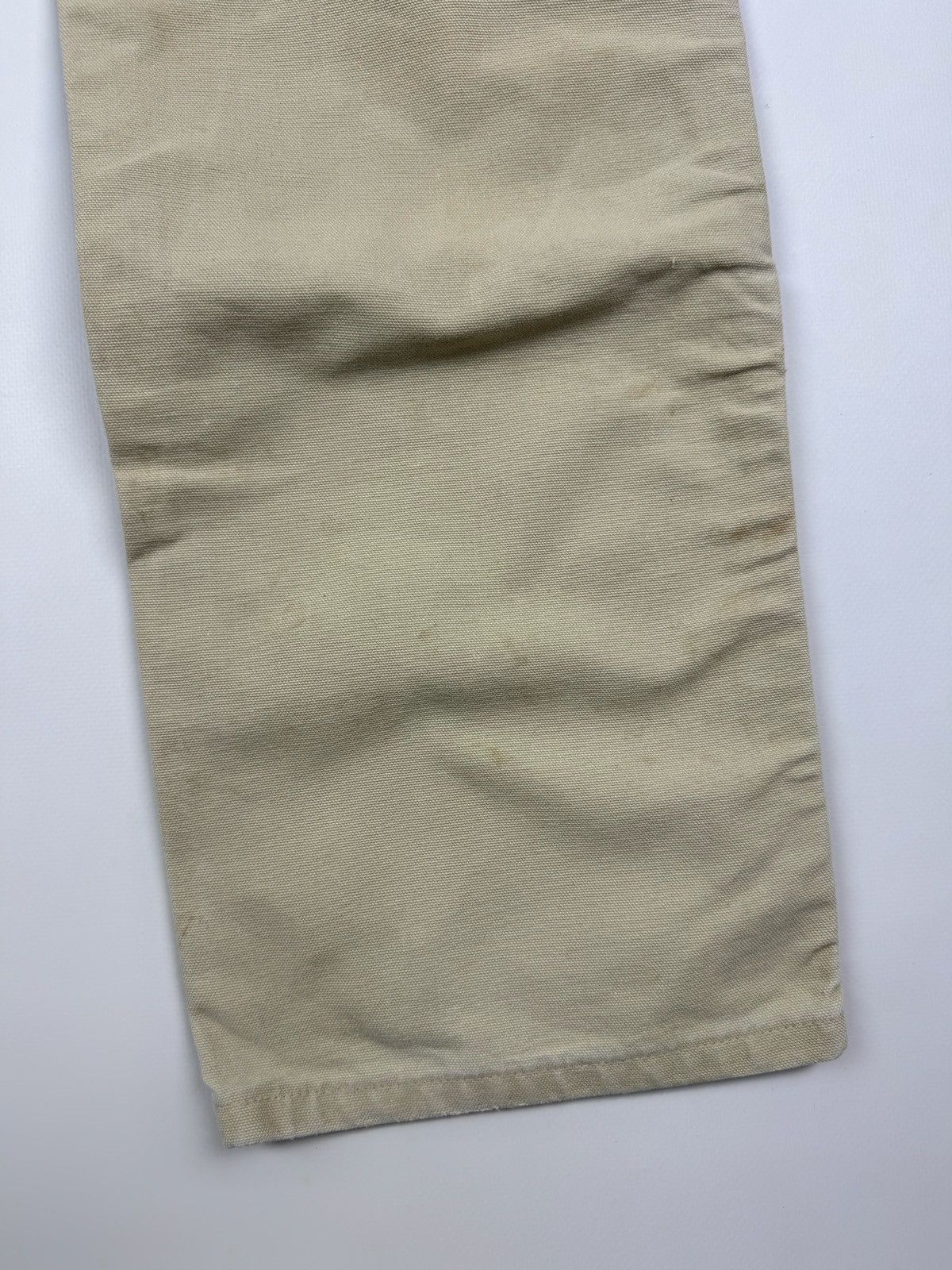 Carhartt 90’s Vintage Carhartt Distressed Double Knee Tan Work Pants Size US 31 - 18 Thumbnail