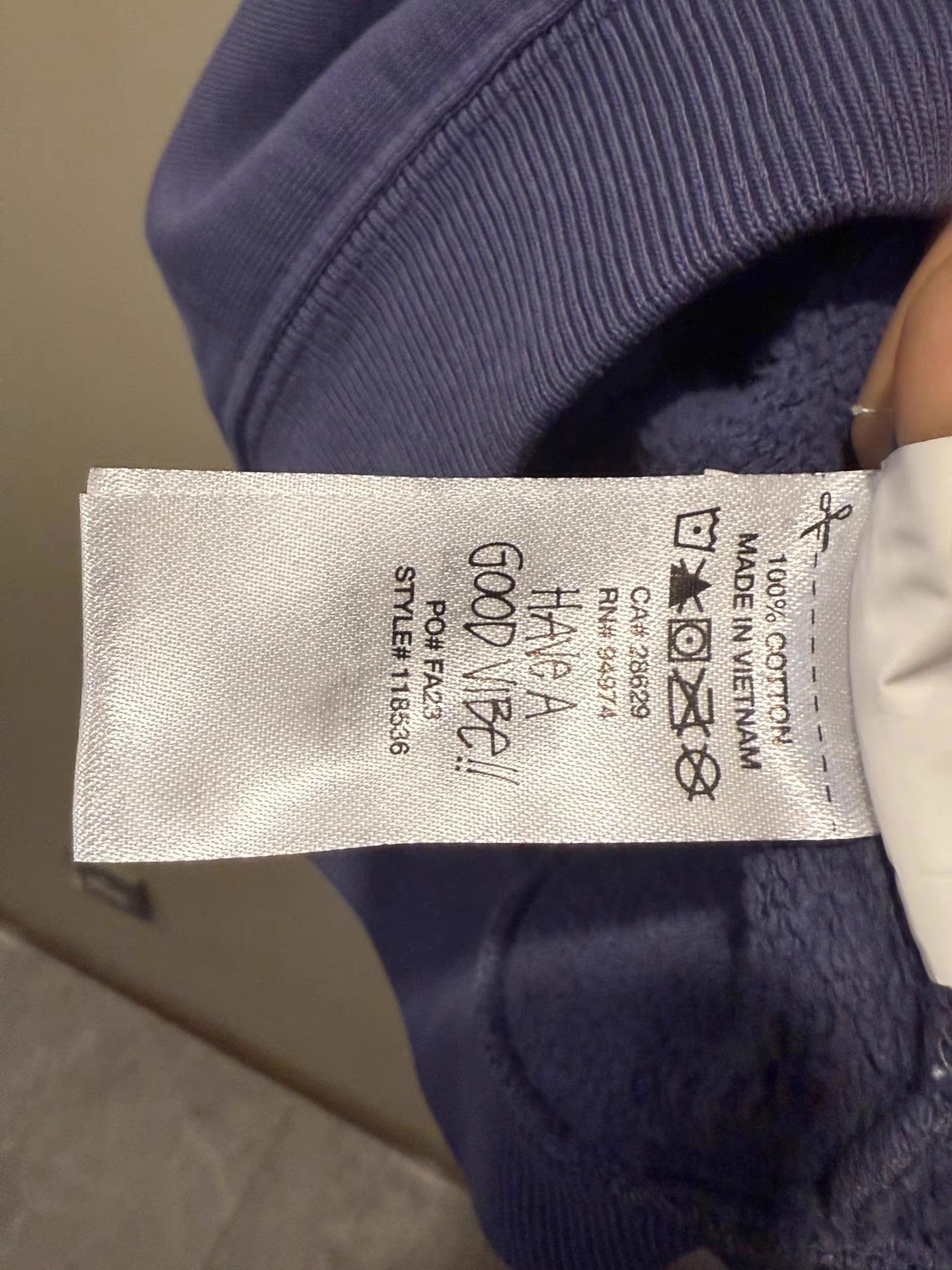 Stussy Stussy FW23 Varsity Oversized Crew Sweatshirt。 Ｑ20 Size US XL / EU 56 / 4 - 5 Thumbnail