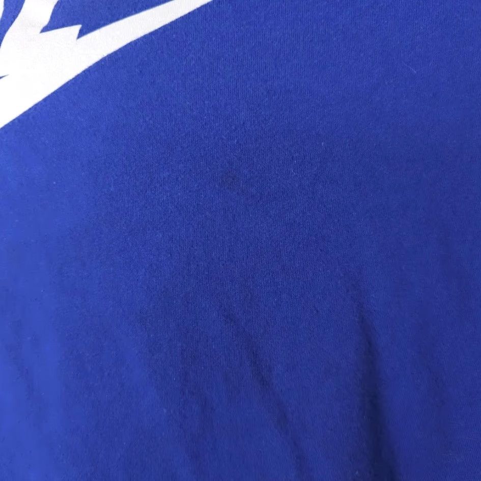 Nike Nike T Shirt Mens Large Blue Big Swoosh Streetwear Size US L / EU 52-54 / 3 - 4 Thumbnail