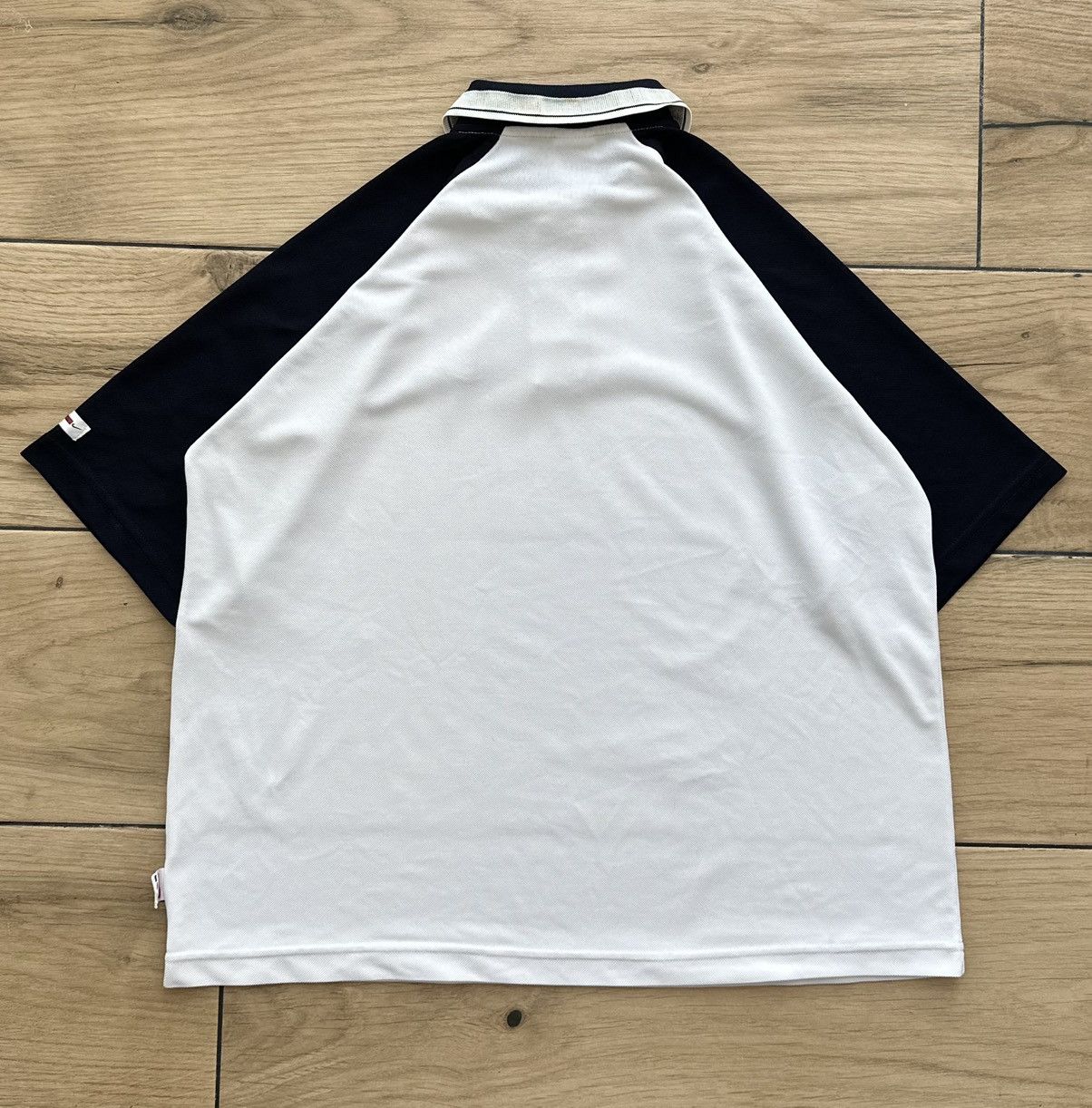Nike × Vintage 80's Nike Vintage Polo Shirt Jersey Logo Men's Size XL Size US XL / EU 56 / 4 - 2 Thumbnail