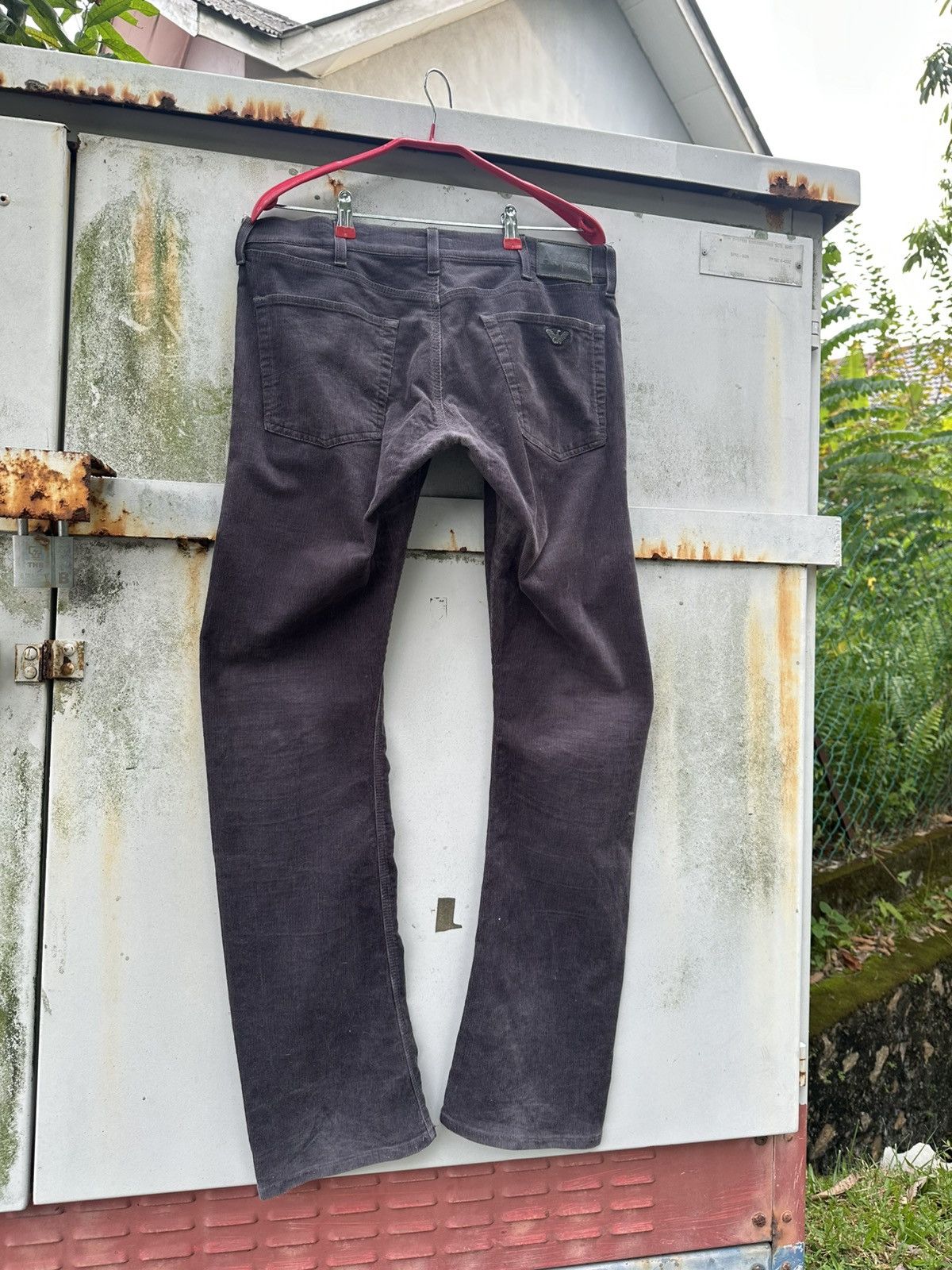 Armani 👹Armani Jeans Straight Cut Corduroy Jeans Size US 32 / EU 48 - 8 Thumbnail