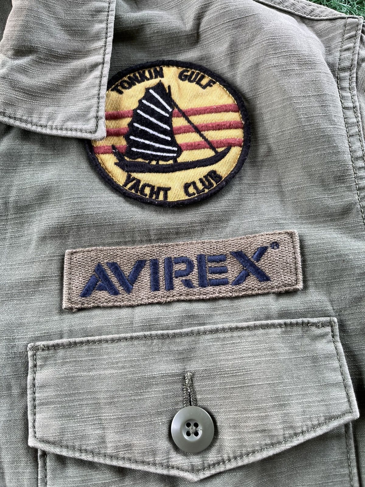 Avirex 🔥Avirex Airborne Spell Out Yacht Club Button Up Tee Size US L / EU 52-54 / 3 - 3 Thumbnail