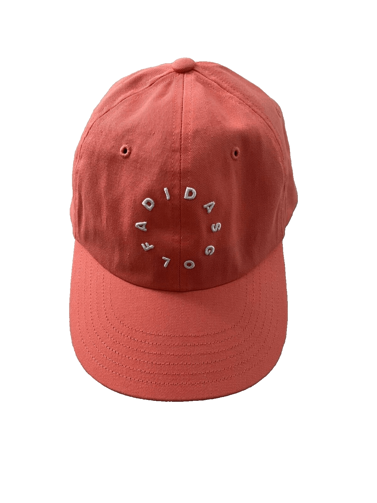 Adidas Adidas HZ4314 Revolve Six-Panel Golf Hat Cap Coral OSFM Size ONE SIZE - 1 Thumbnail