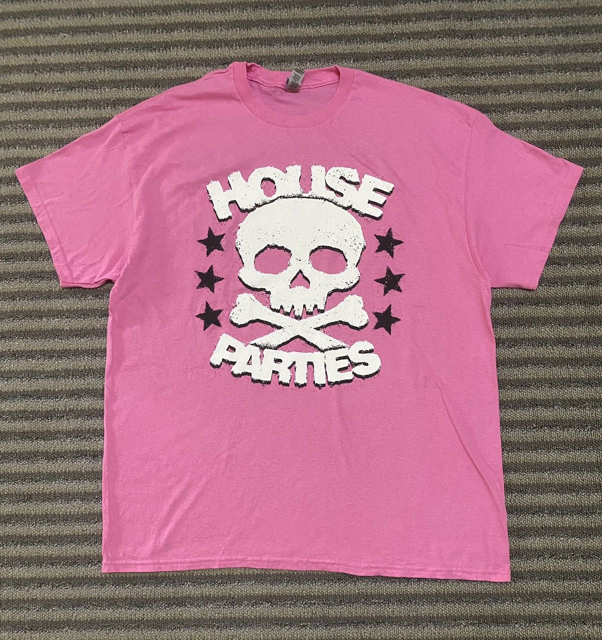 Other House Parties skulls Pink T-shirt Size XL / US 12-14 / IT 48-50 - 2 Thumbnail