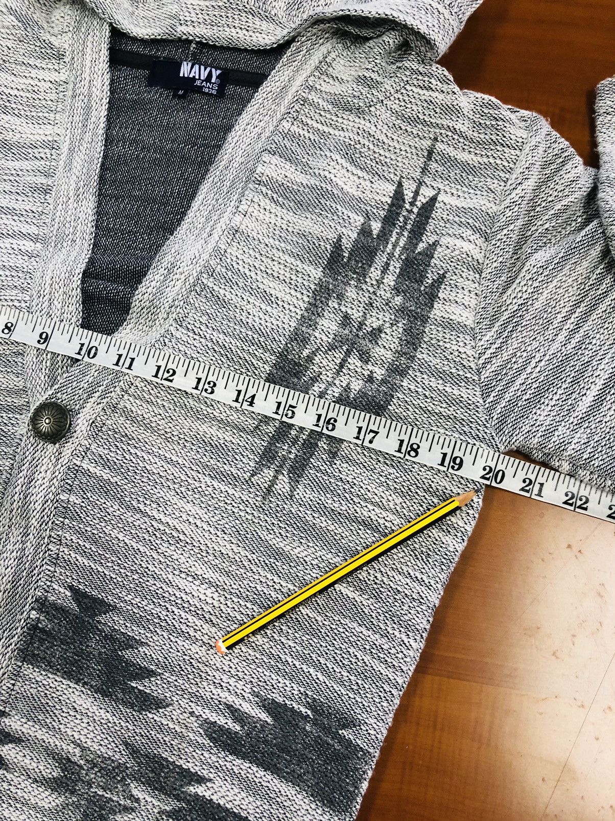Old Navy Navy Jeans Tribal Patterned Knitwear Size US M / EU 48-50 / 2 - 18 Thumbnail