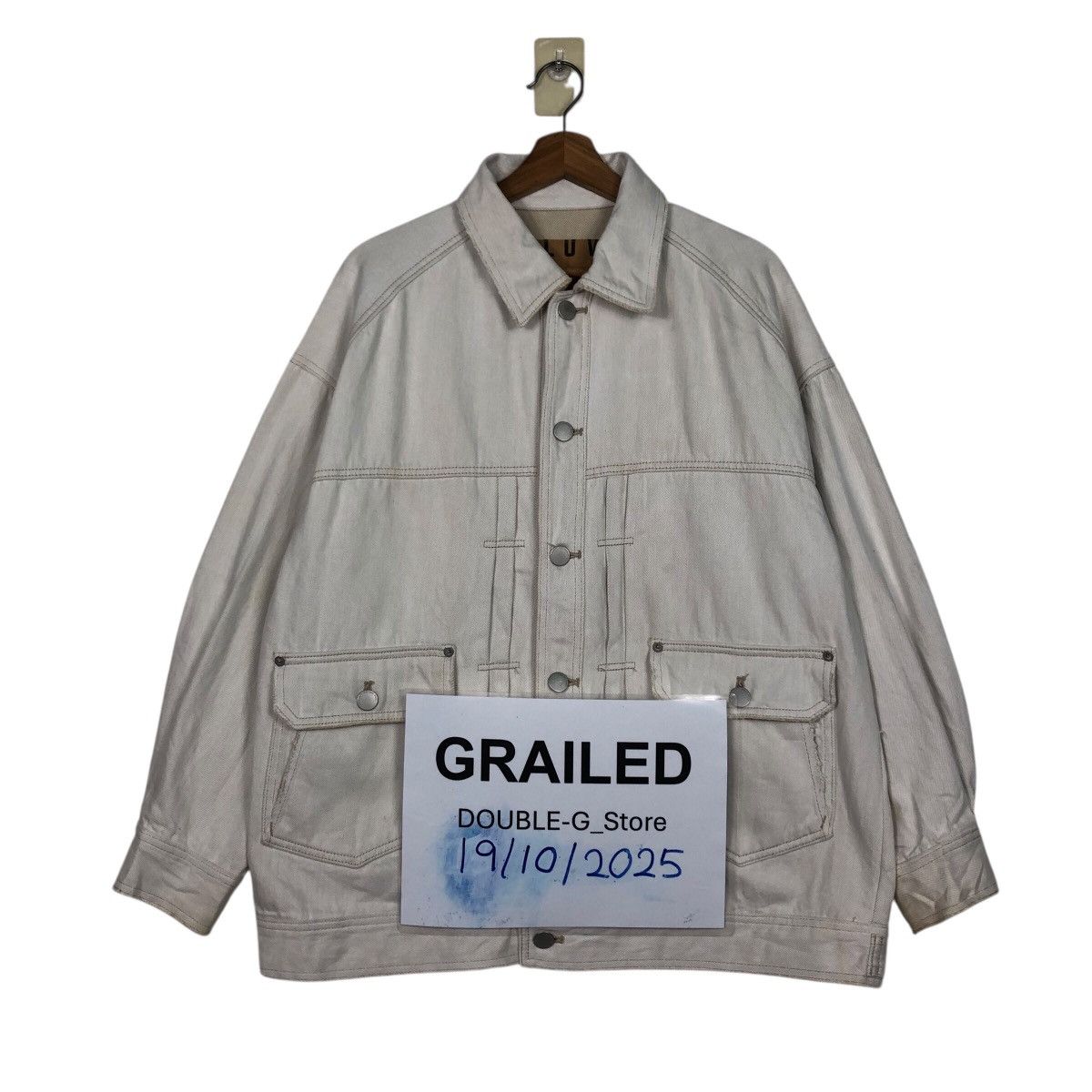 Issey Miyake 📌Vintage Denim Chore Jacket Pageboy Patchwork Design Size US M / EU 48-50 / 2 - 1 Thumbnail