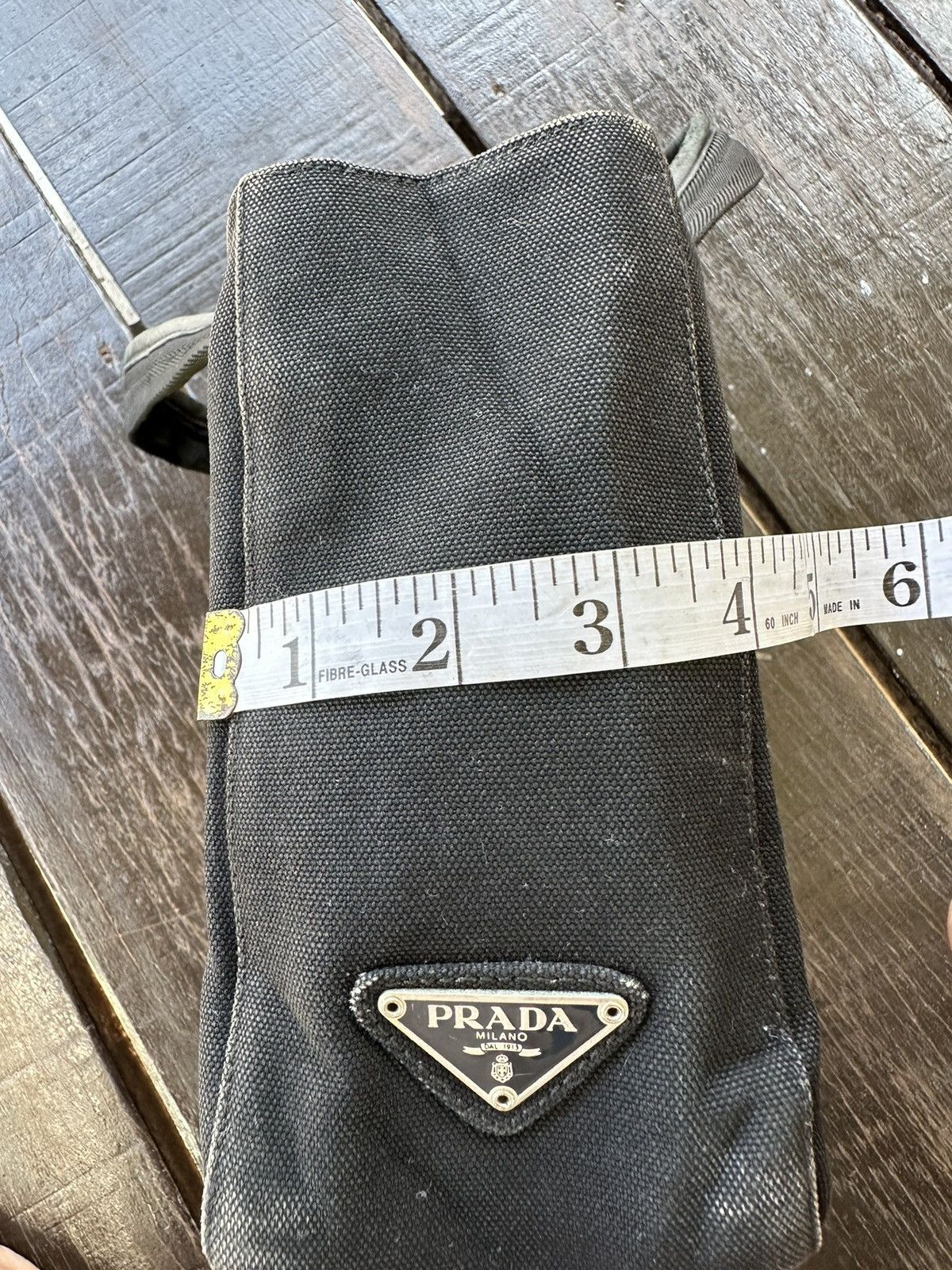 Prada × Vintage Vintage prada canvas hand carry bag Size ONE SIZE - 19 Thumbnail