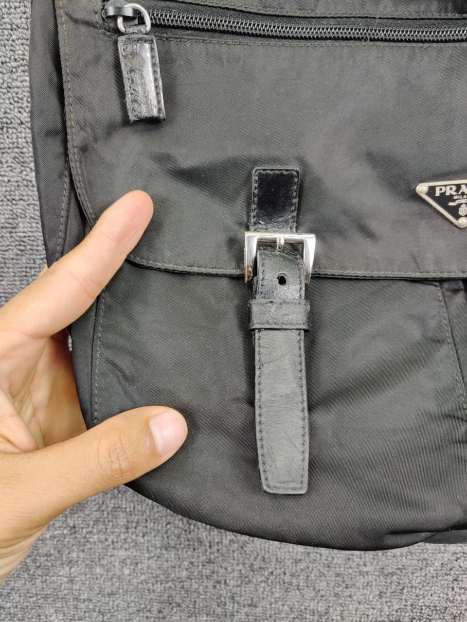 Prada Prada Bag Nylon Black Size ONE SIZE - 6 Thumbnail