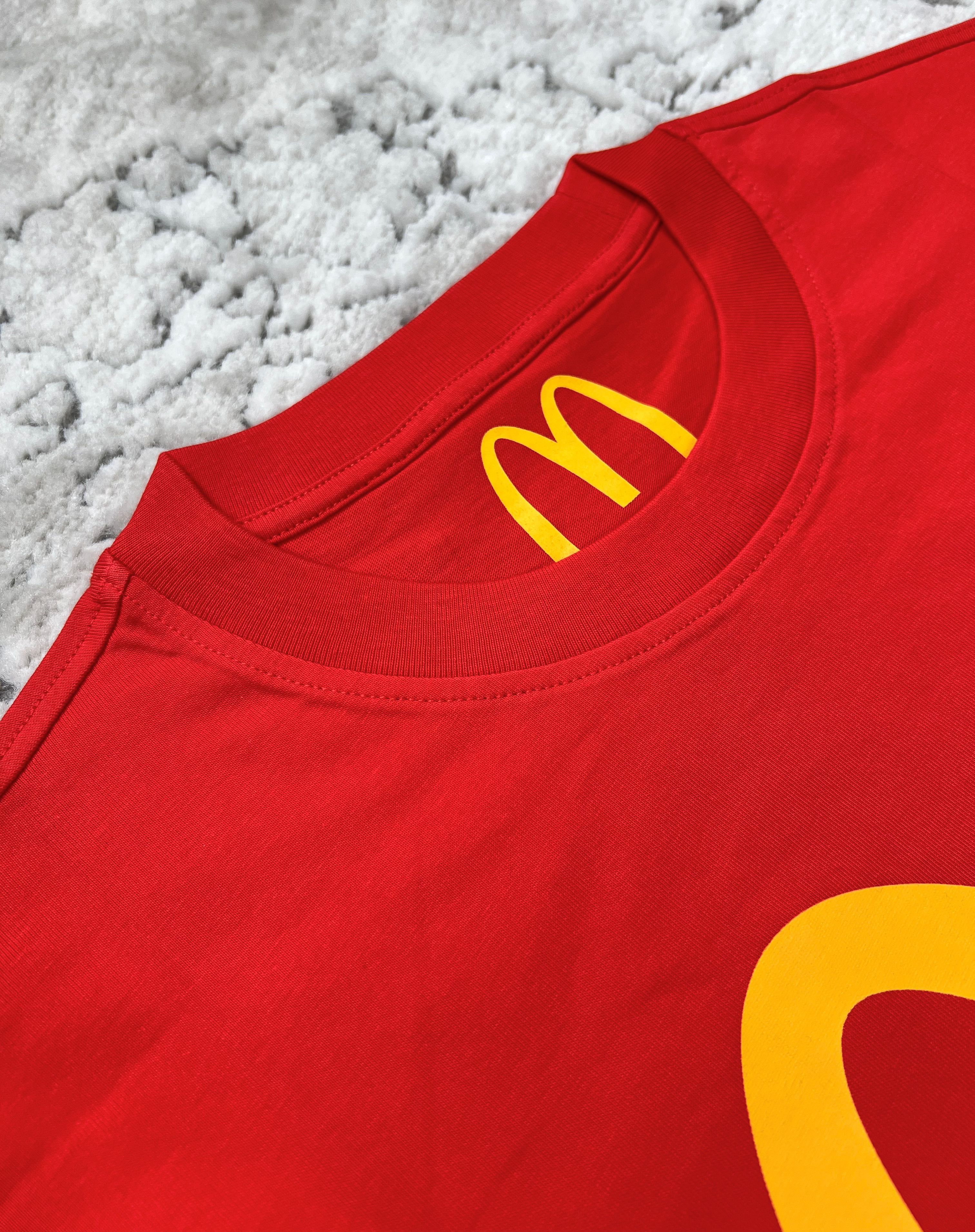 Palace Palace x McDonald's Logo T-Shirt Red (2023) XL Size US XL / EU 56 / 4 - 5 Thumbnail