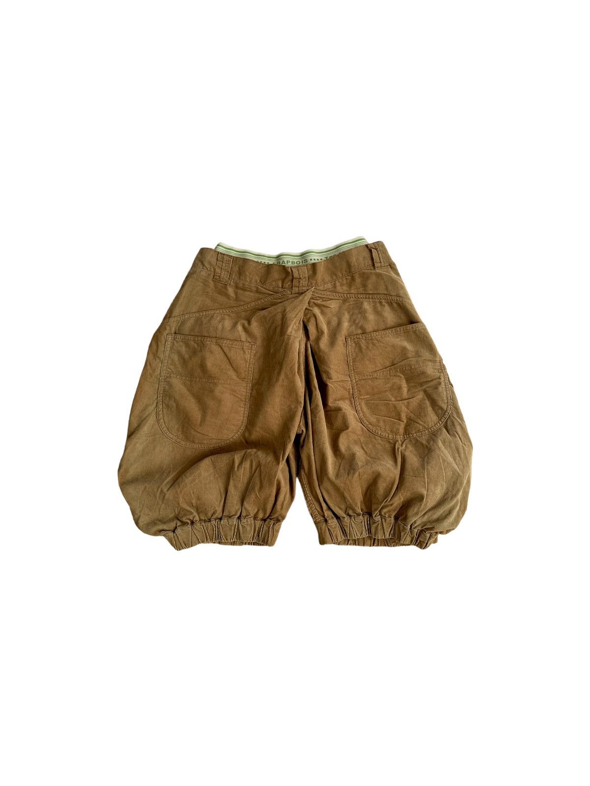 Frapbois Vintage Balloon Curved Shorts Frapbois by Issey Miyake Size US 31 - 5 Thumbnail