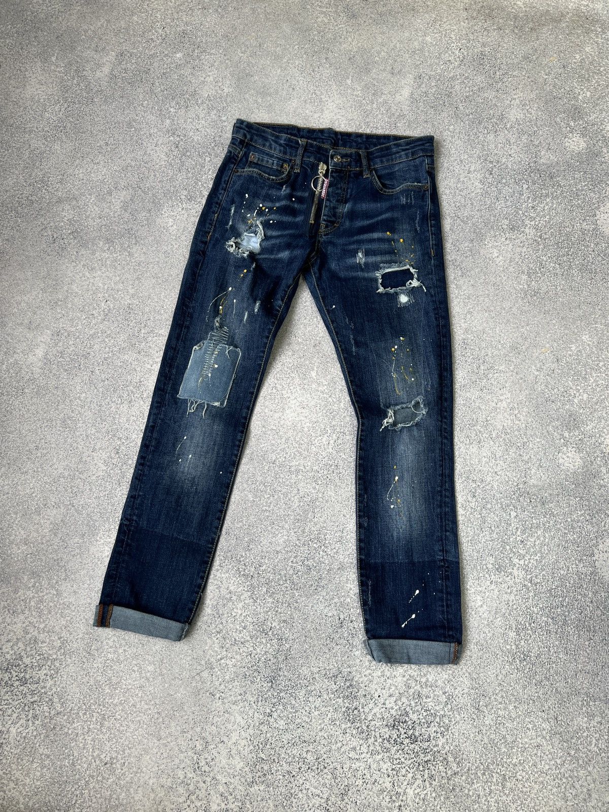 Designer × Dsquared2 × Vintage Vintage Dsquared2 Denim Luxury Jeans Size US 30 / EU 46 - 3 Thumbnail