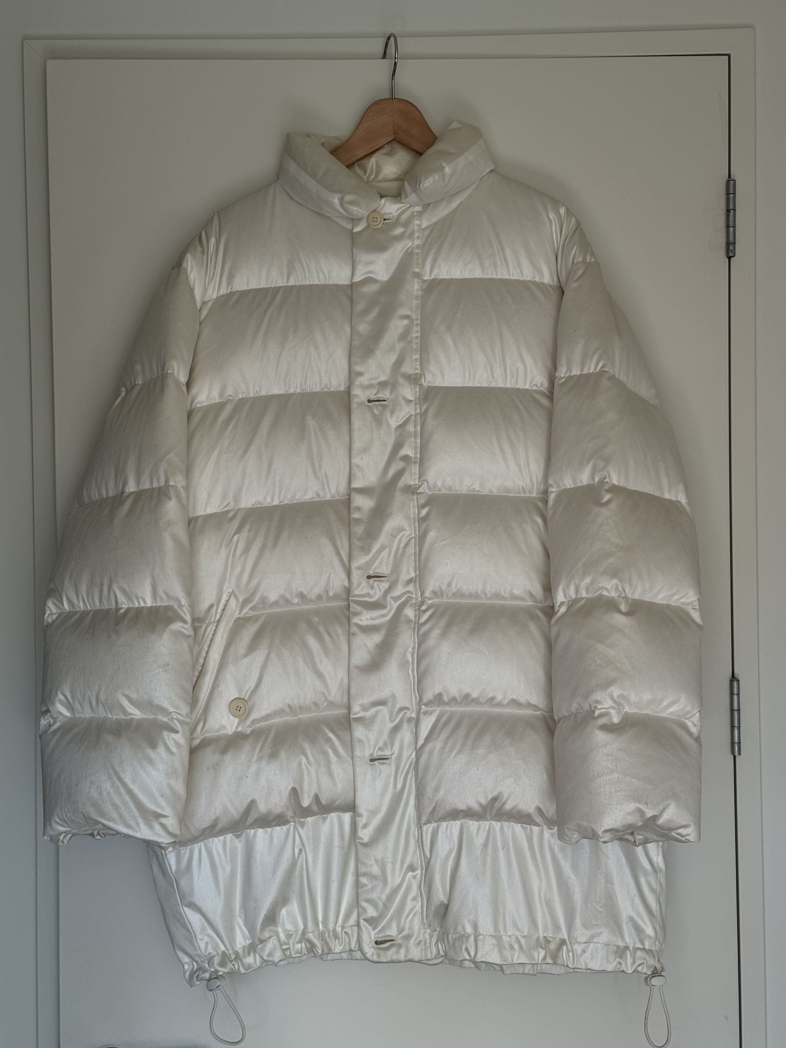 Issey Miyake Windcoat oversized puffer pearl white Size US L / EU 52-54 / 3 - 12 Thumbnail