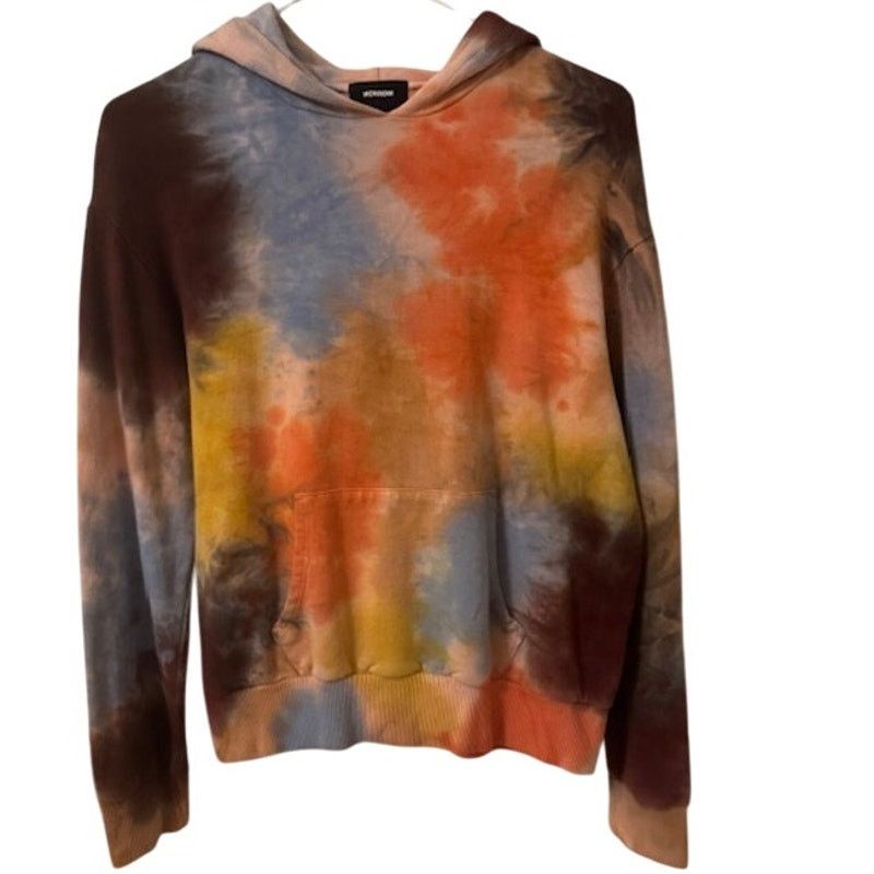 MONROW MONROW Coral Reef Tie Dye Pullover Relaxed Hoodie S Size S / US 4 / IT 40 - 2 Thumbnail