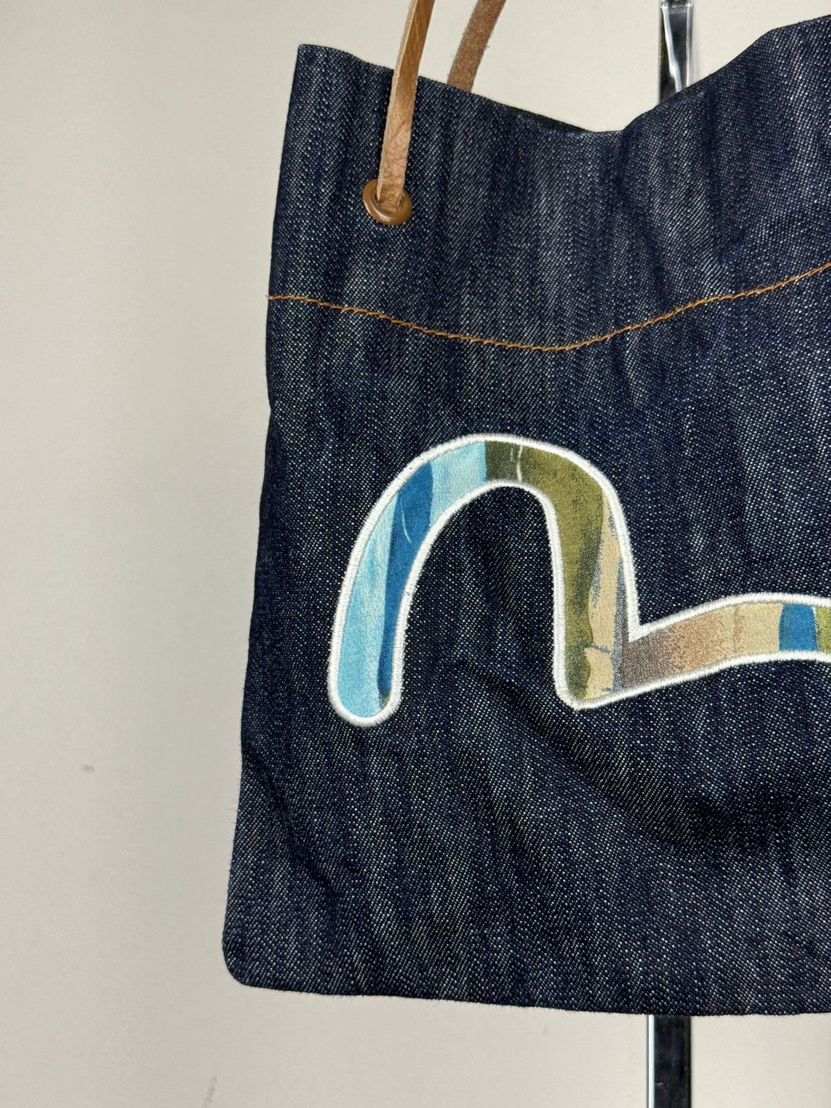Evisu Denim handbag Evisu y2k original casual luxury item Size ONE SIZE - 2 Thumbnail