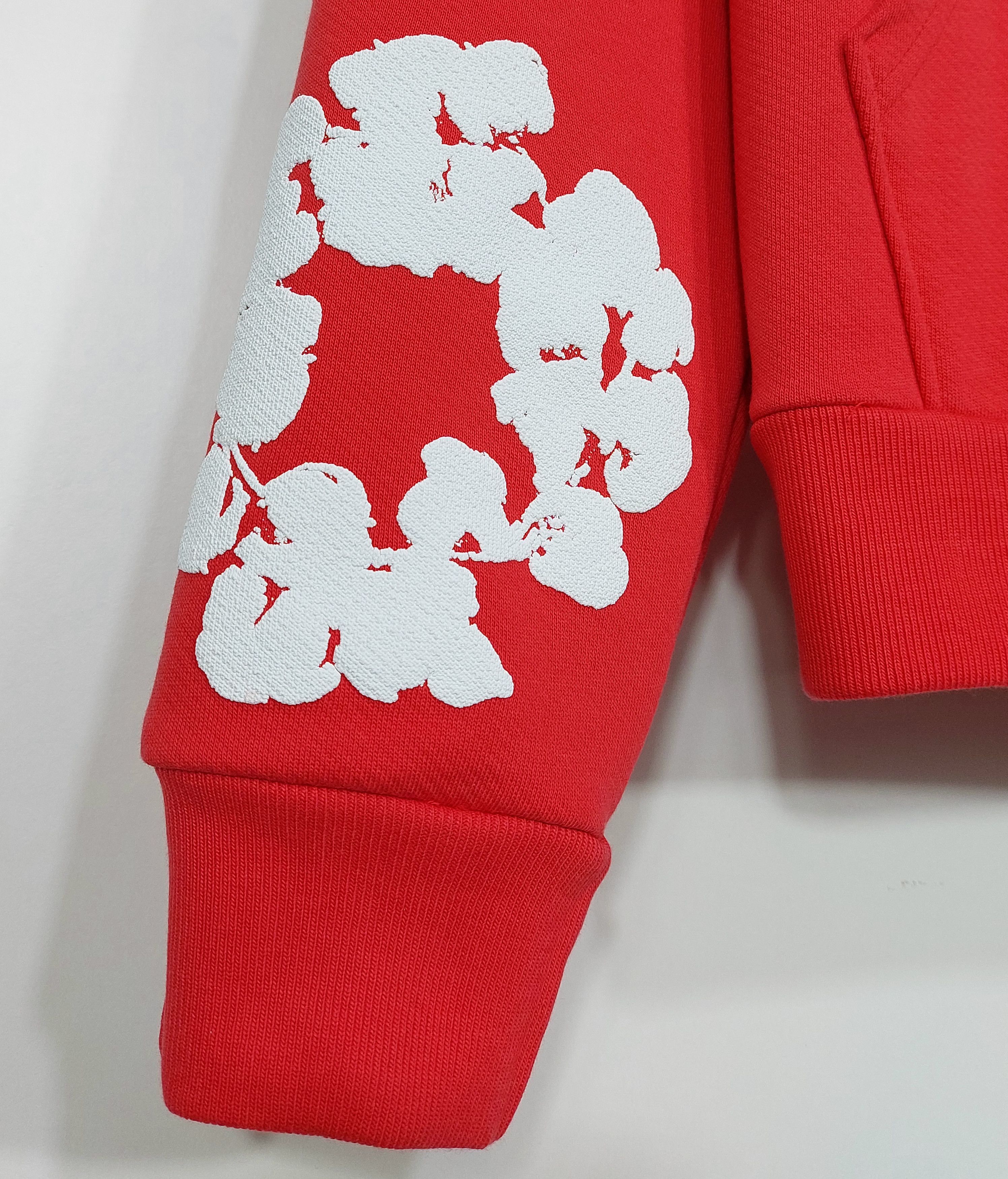 DENIM TEARS the cotton wreath hoodie - red L Size US L / EU 52-54 / 3 - 10 Thumbnail