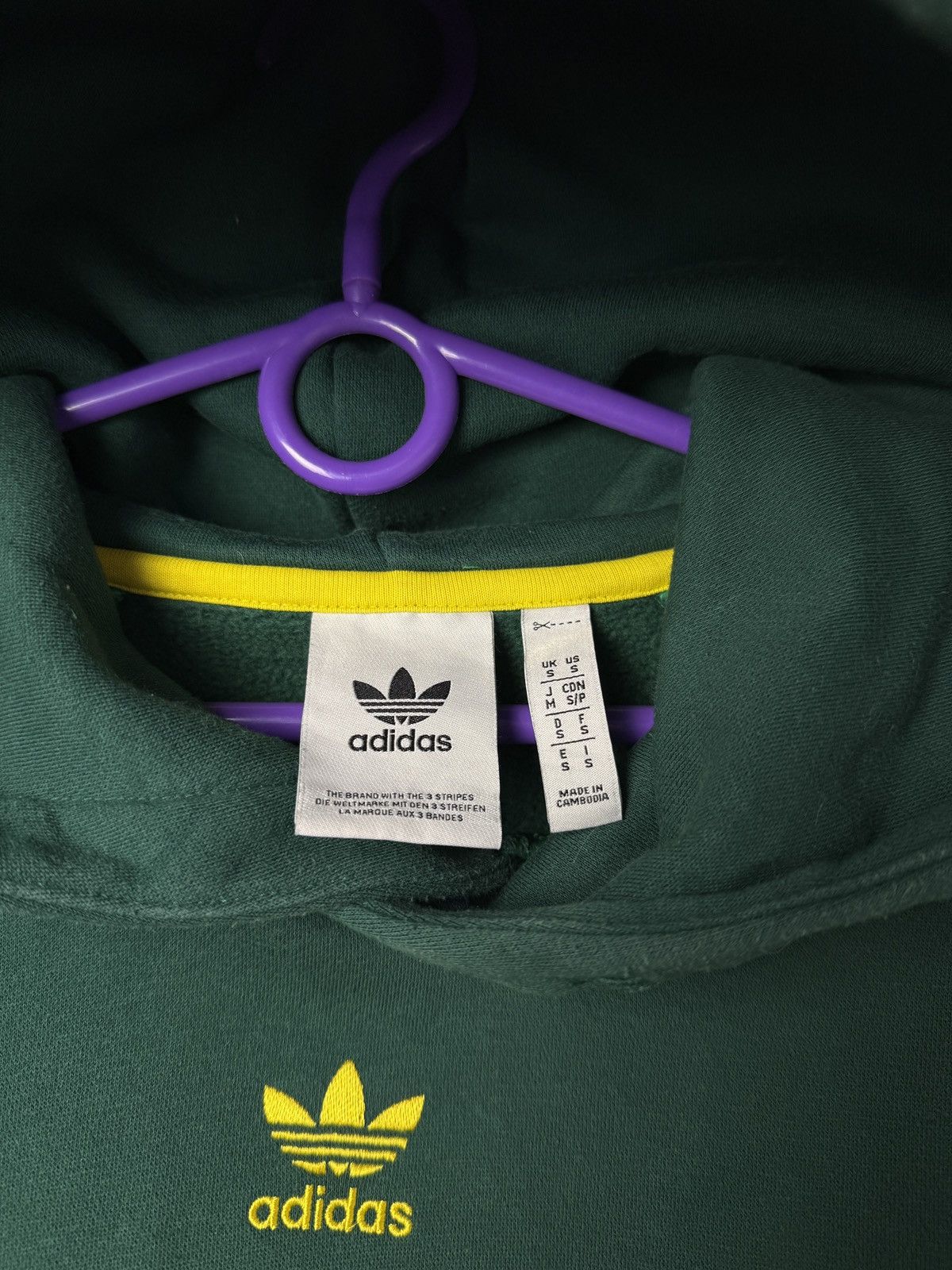 Adidas Adidas Center Logo Celtic Hoodie Size US S / EU 44-46 / 1 - 9 Thumbnail