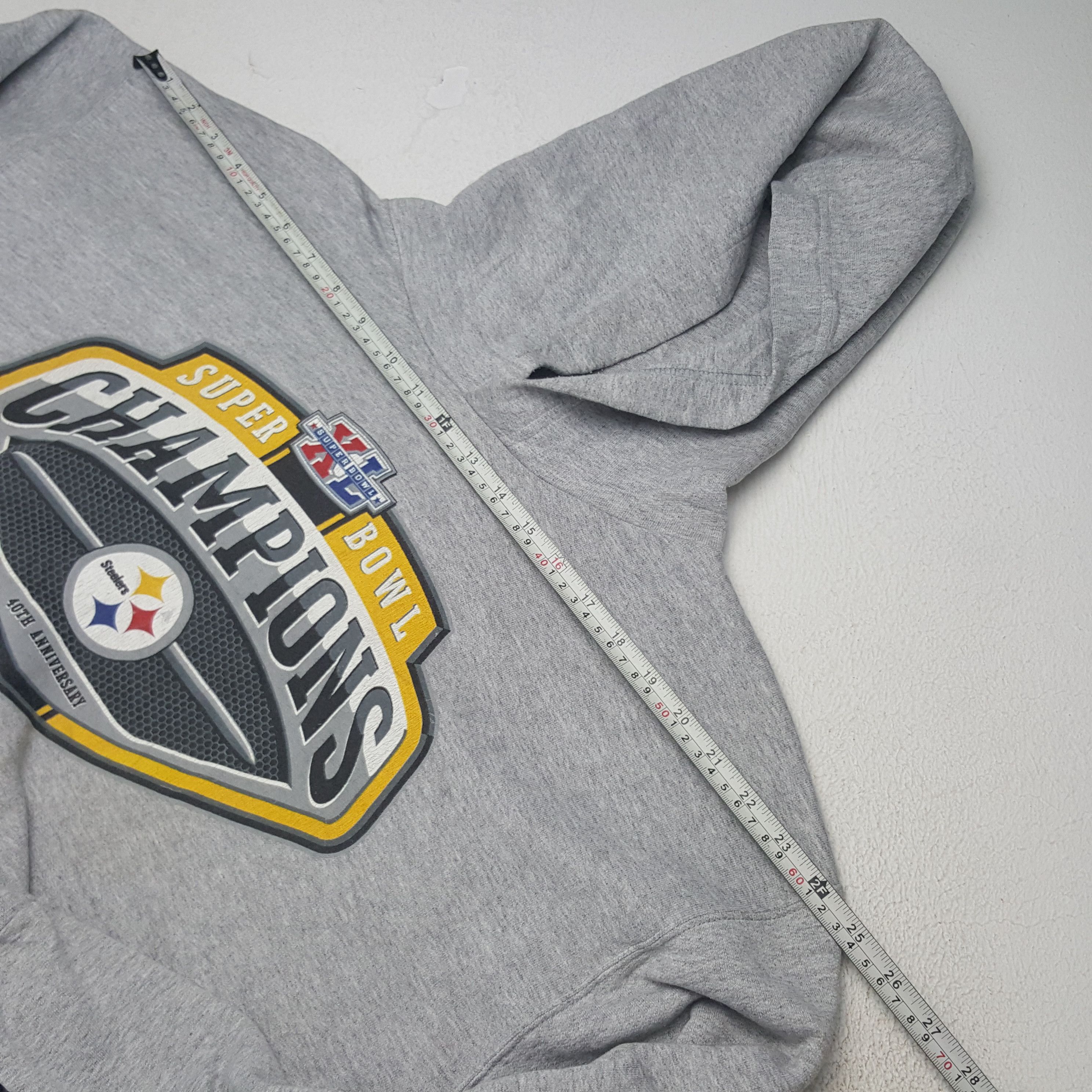 Reebok × Vintage Steeler Super Bowl Champions Sportswear Sweatshirt Hoodie Size US L / EU 52-54 / 3 - 7 Thumbnail