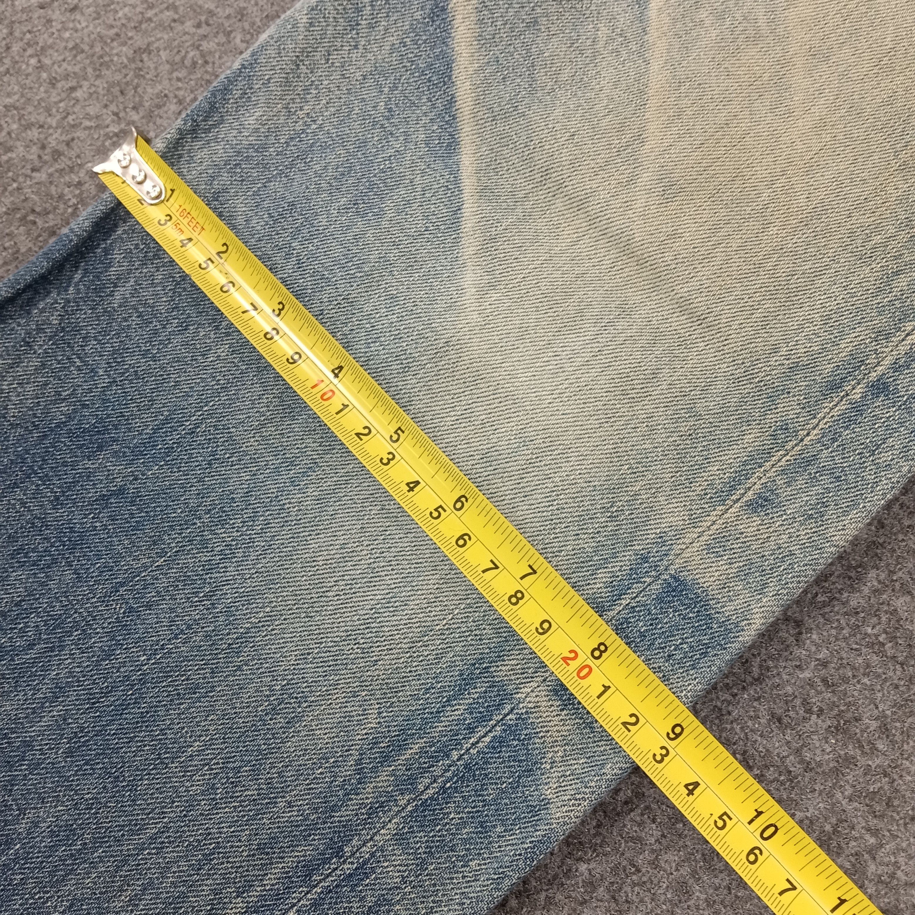 Japanese Brand × Vintage Evis Japanese Brand Daicock Custom Art Jeans Size US 26 / EU 42 - 13 Thumbnail