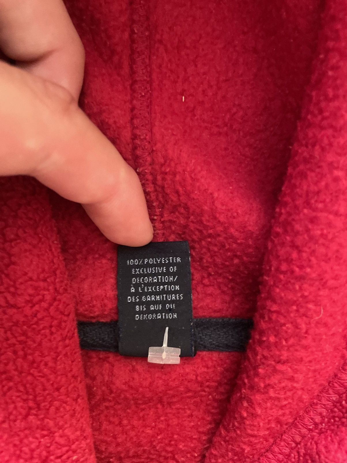 Gap × Vintage 00s Gap Teddy-Hoodie Fleece Streetwear Vintage Big Logo Rare Size US S / EU 44-46 / 1 - 10 Thumbnail