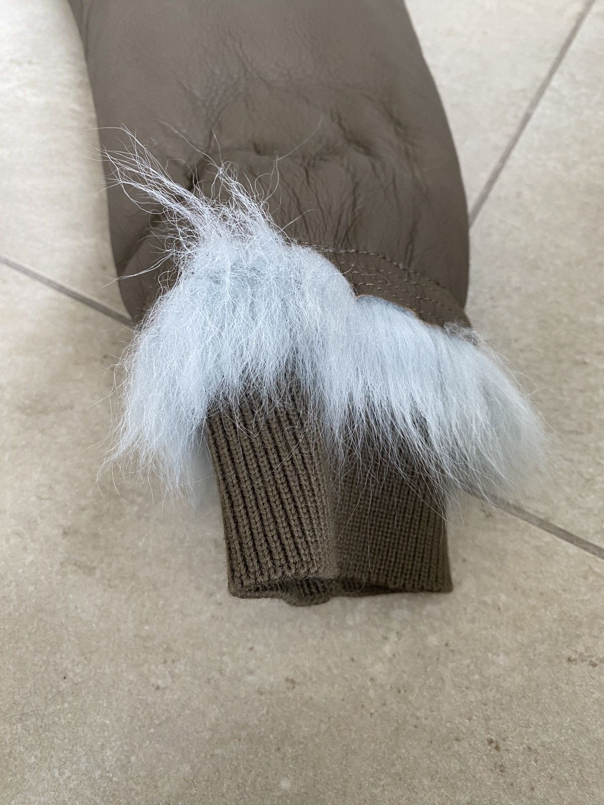 Rick Owens FW24 PORTERVILLE ALICE PARKA IN BLUE TOSCANA SHEARLING Size US M / EU 48-50 / 2 - 4 Thumbnail