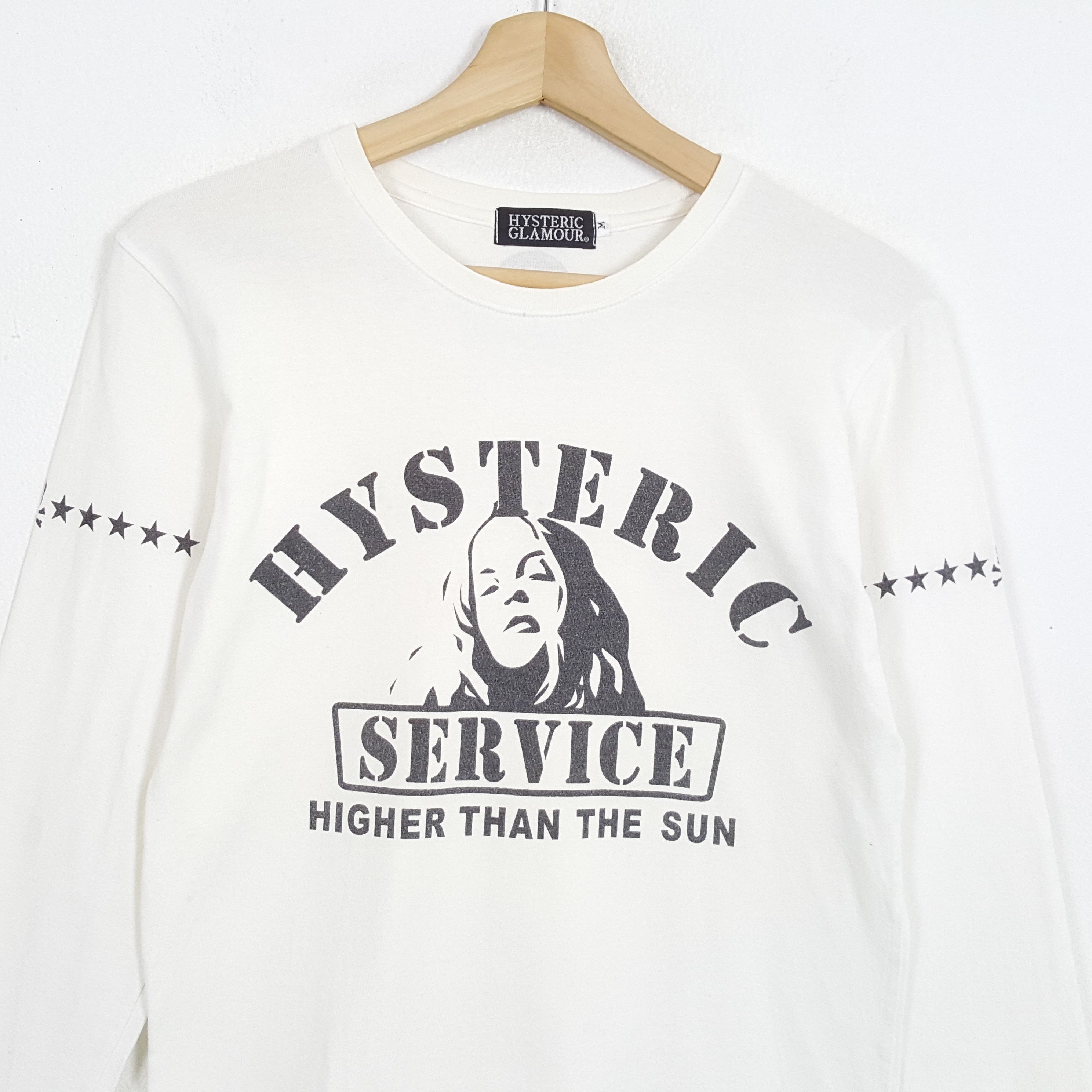 Hysteric Glamour × Japanese Brand × Vintage Vintage HYSTERIC GLAMOUR Japanese Fashion Brand T-Shirts Size S / US 4 / IT 40 - 2 Thumbnail