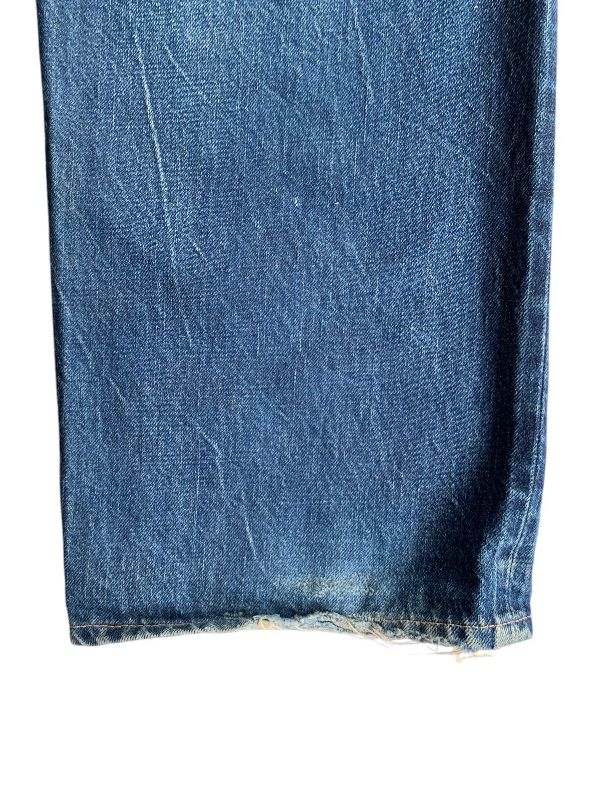 Japanese Brand × Kapital × Vintage Okura Hr Market Japanese Button Fly Selvedge Distressed Size US 34 / EU 50 - 19 Thumbnail