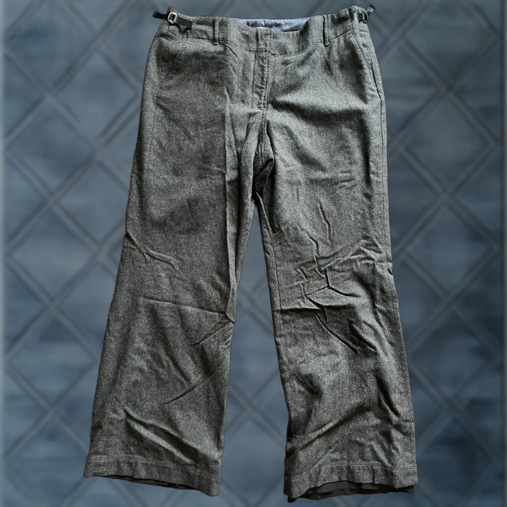 Ann Taylor Ann Taylor Dress Pants Trouser Pant Women 16 Gray Wool Pants Size 38" / US 16 / IT 52 - 1 Thumbnail