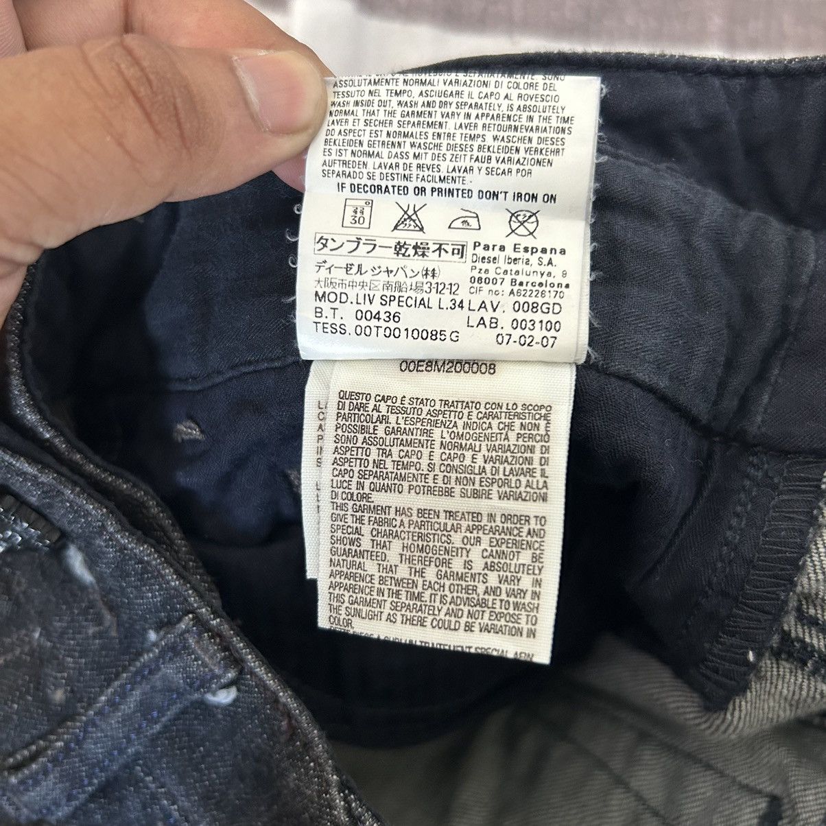 Diesel Vintage Diesel LIV Special Stretch Jeans Size 29" - 13 Thumbnail
