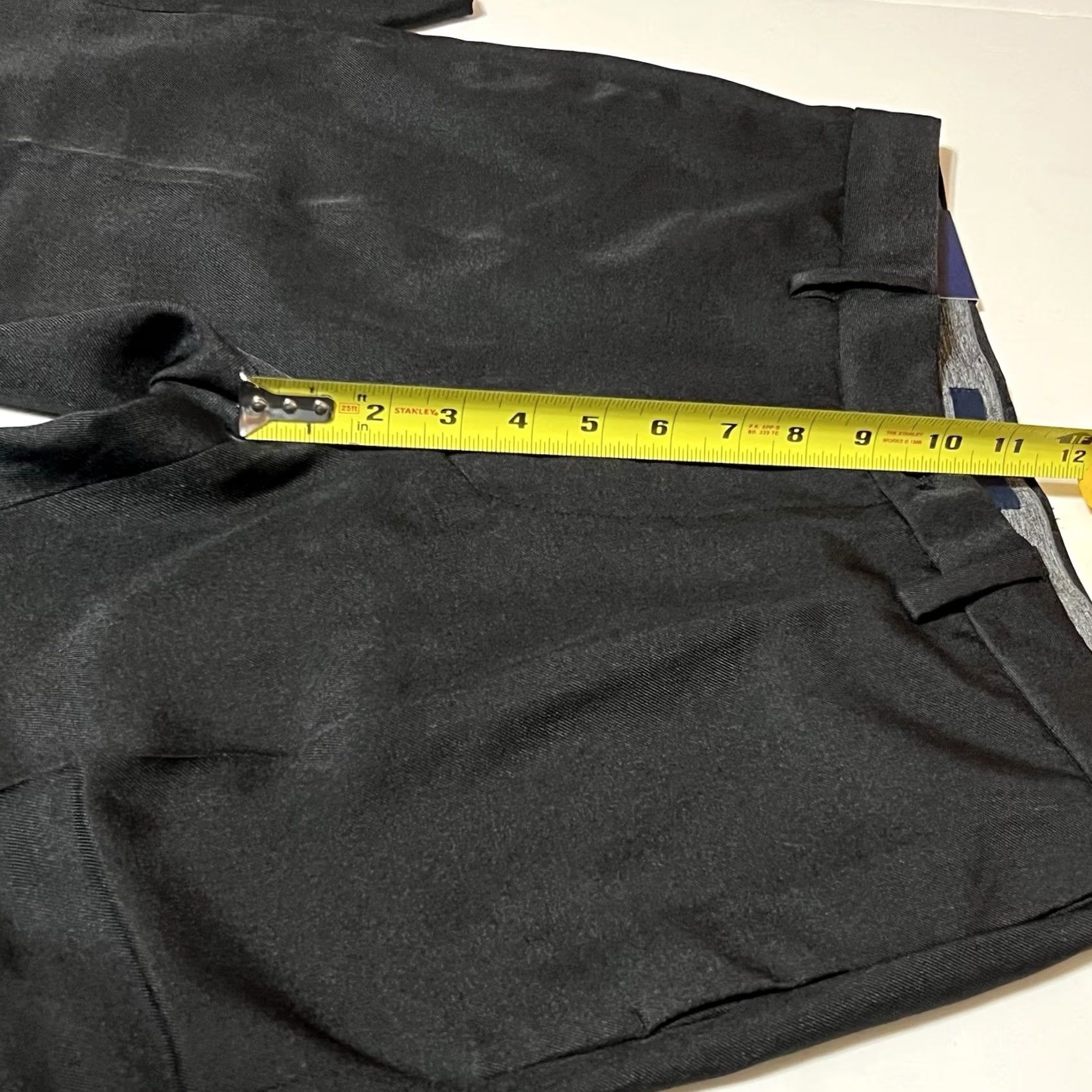 Chaps Chaps Performance Dress Pants Slim Fit Flat Front Black 30x30 Mens NWT Regular Inseam 30 Vintage No Size US 30 / EU 46 - 4 Thumbnail