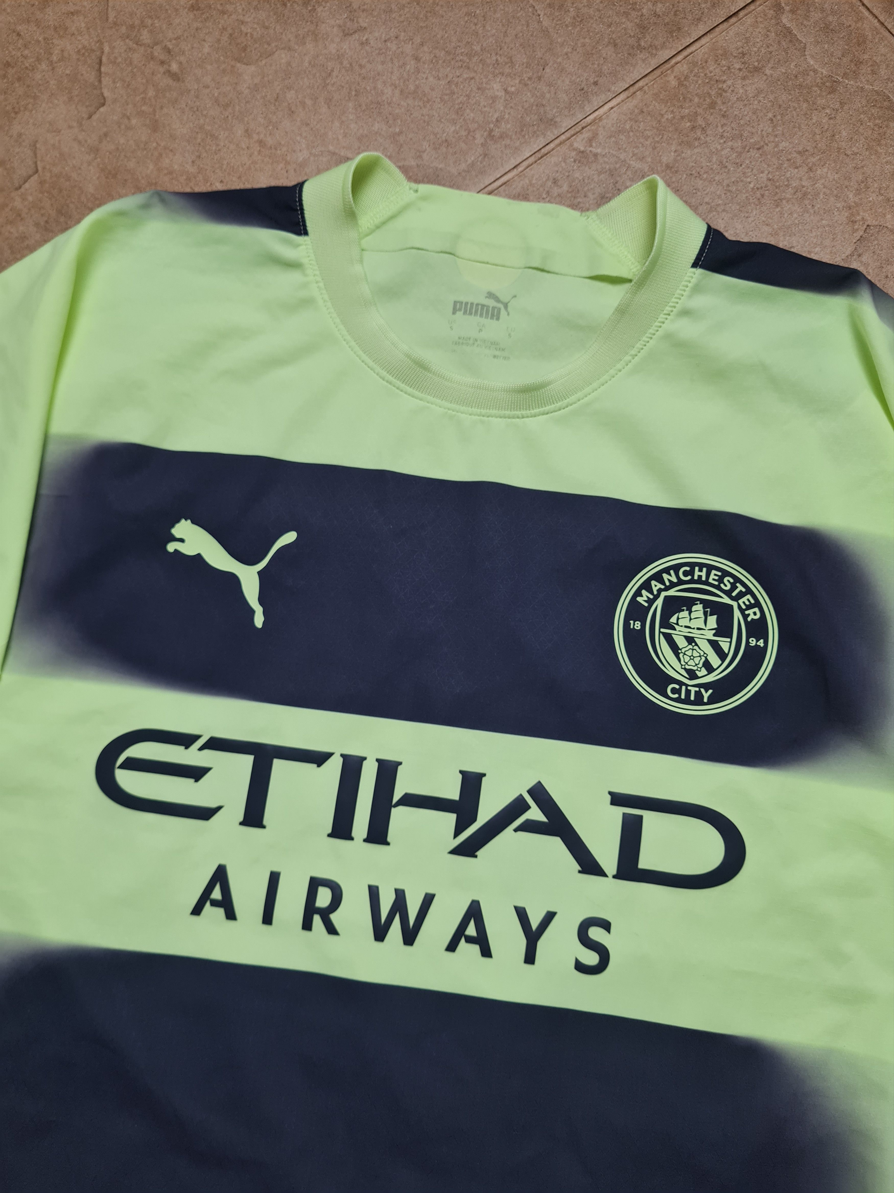 Puma Manchester City Football 22/23 Third Shirt Puma 765733-03 Size US S / EU 44-46 / 1 - 7 Thumbnail