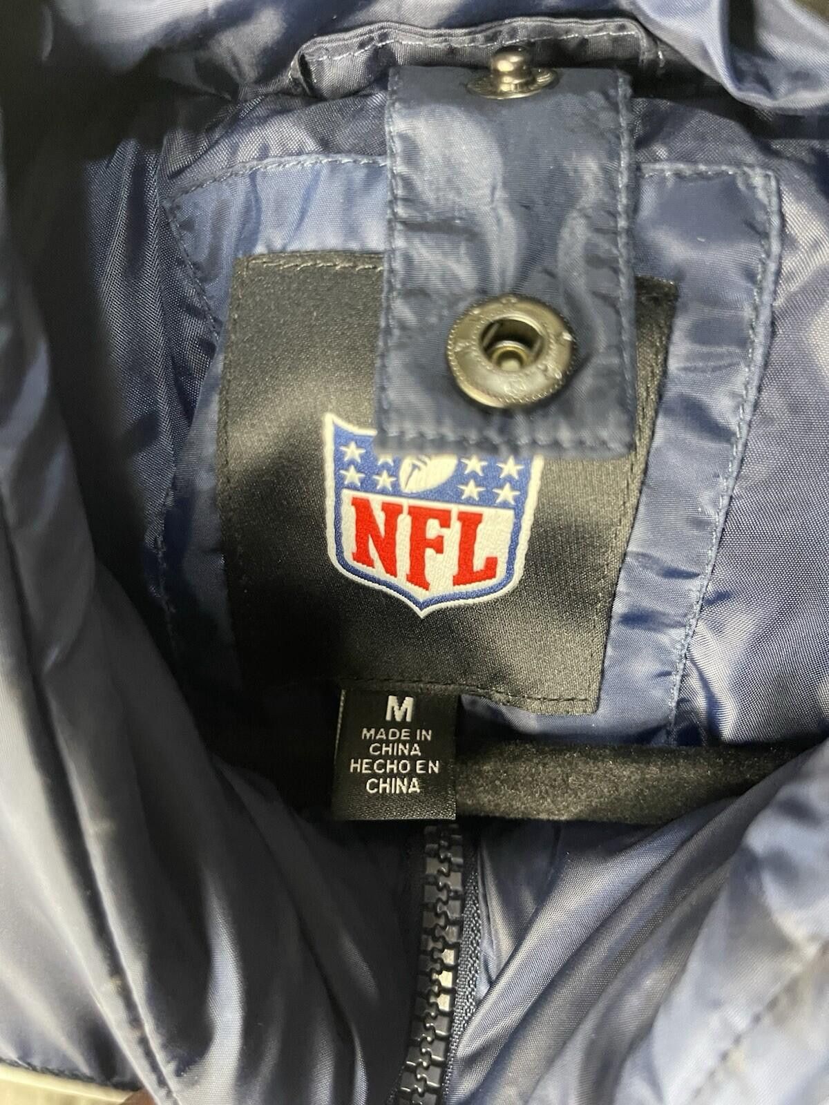 Other NFL Dallas Cowboys Puffer Vest Navy Men Size M Football Size ONE SIZE - 3 Thumbnail