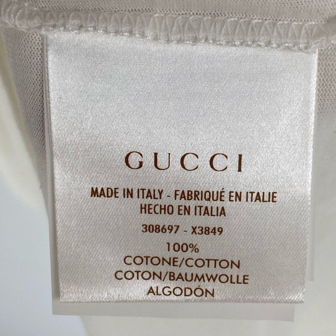 Gucci Gucci Knight Letter LOGO Short Sleeve Nextarrow-2412 Size US XL / EU 56 / 4 - 5 Thumbnail