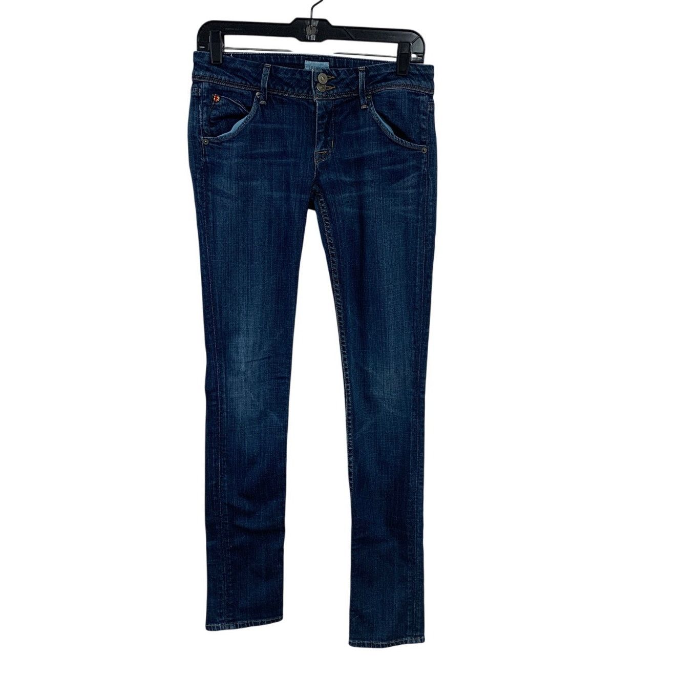 Hudson Hudson Womens Size 26 Cotton Collin Flap Skinny Denim Jeans Size 29" - 1 Thumbnail