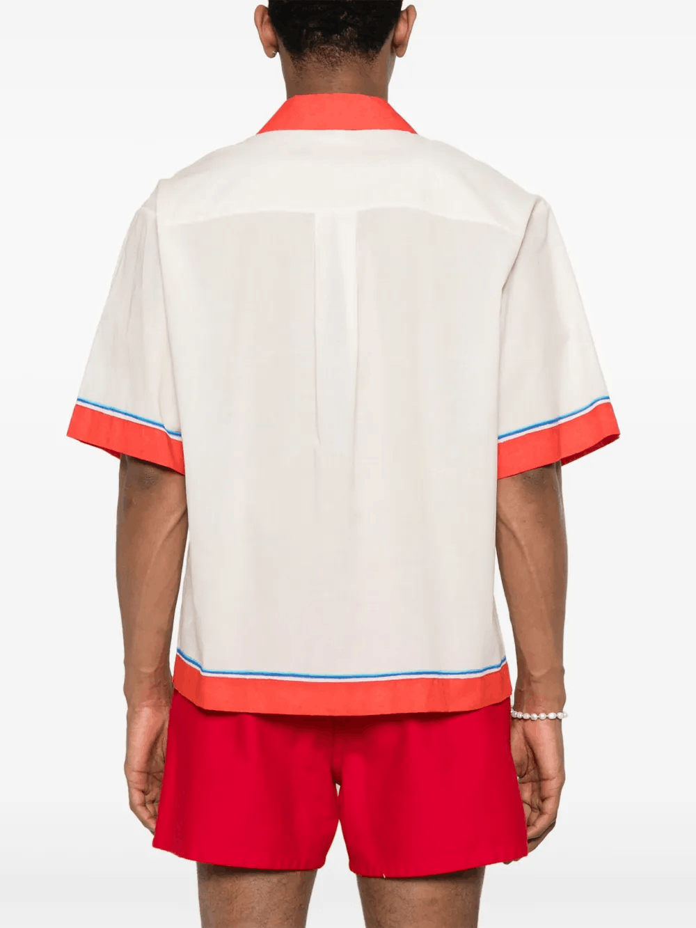 Other Summer Lovers Drop Shoulder Muslin Bowling Shirt Size US L / EU 52-54 / 3 - 1 Thumbnail