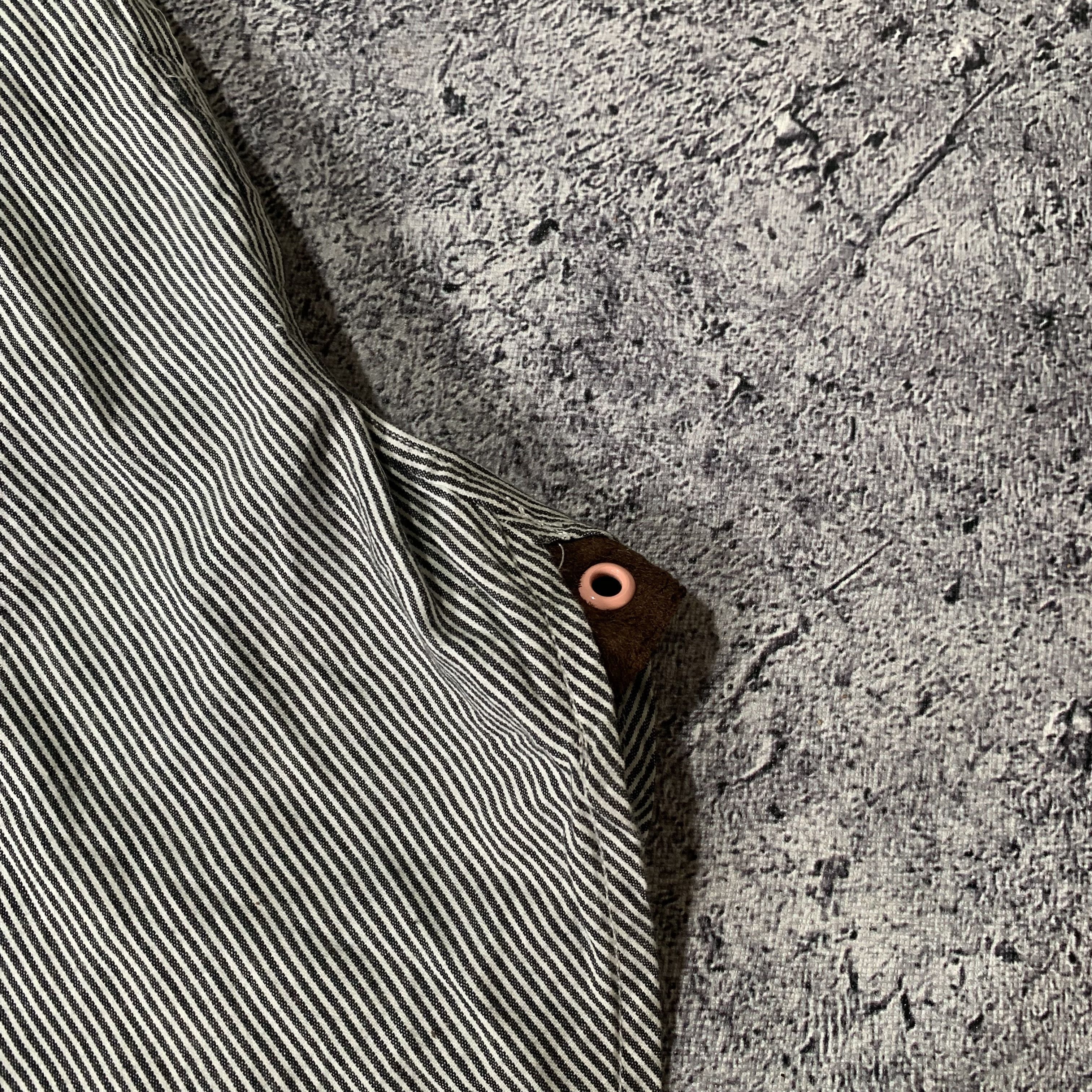 PPFM 2000s PPFM Japanese Poem Stripe Hickory Work Pocket Shirt Size US M / EU 48-50 / 2 - 6 Thumbnail