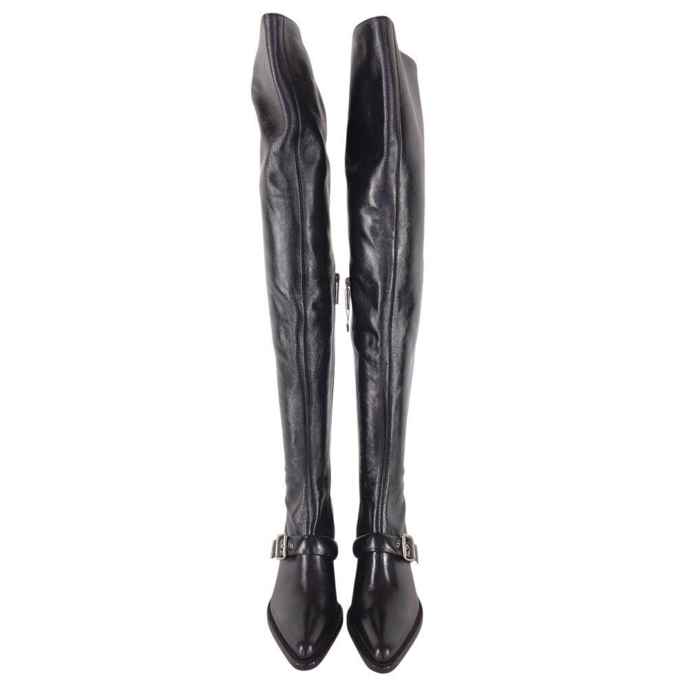 Chloe Chloe Over the Knee Harness Boots US 9.5 EU 39.5 Womens Bla Size US 9.5 / IT 39.5 - 3 Thumbnail