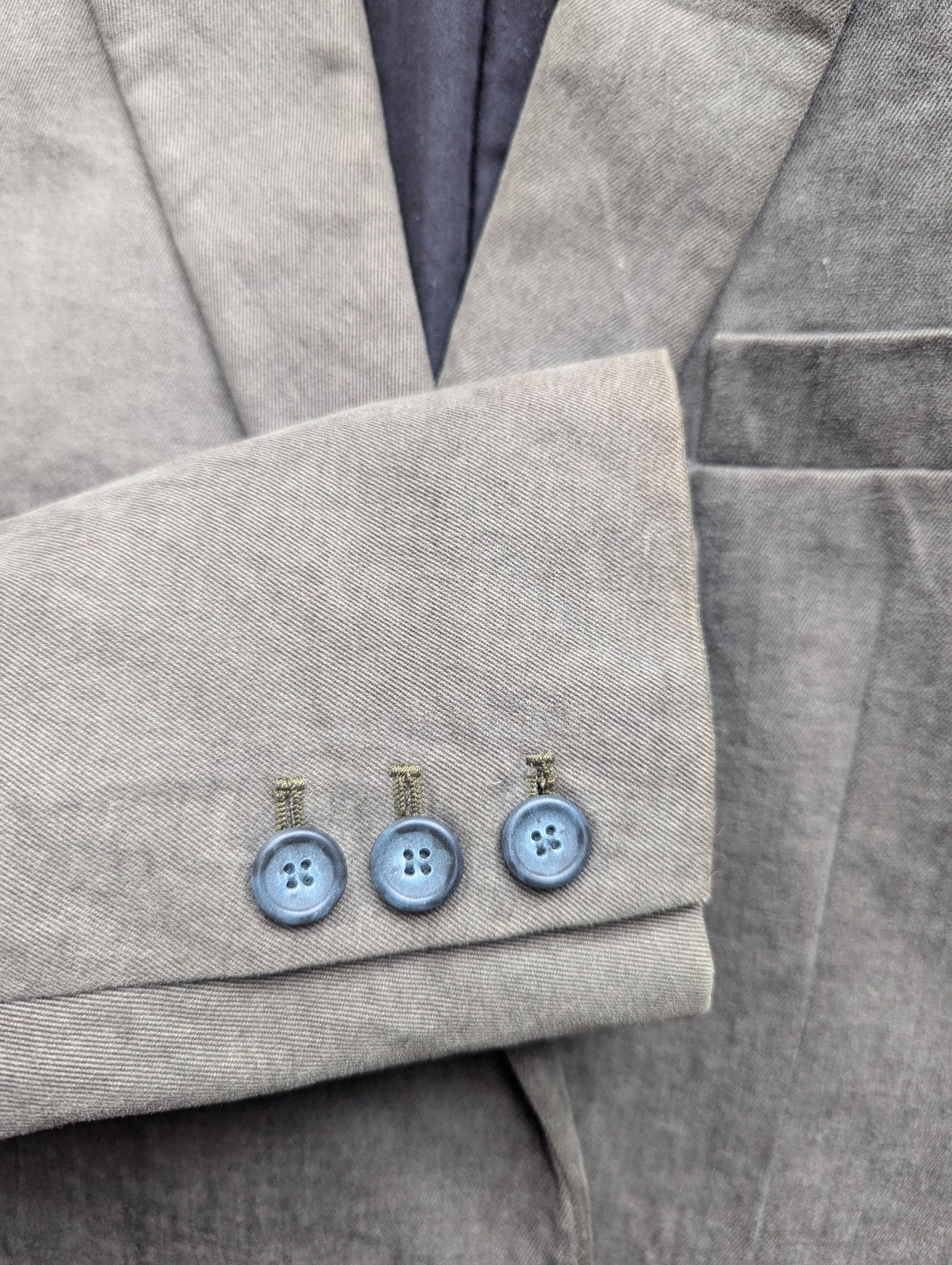 Raf Simons Raf Simons AW02 "Virginia Creeper" Cotton Blazer - MINT Size 48R - 5 Thumbnail