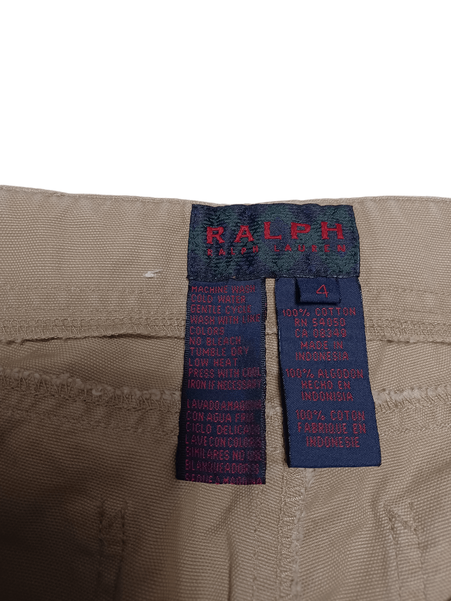 Polo Ralph Lauren RALPH RALPH LAUREN 90S VINTAGE CARGO PANTS Size US 30 / EU 46 - 3 Thumbnail
