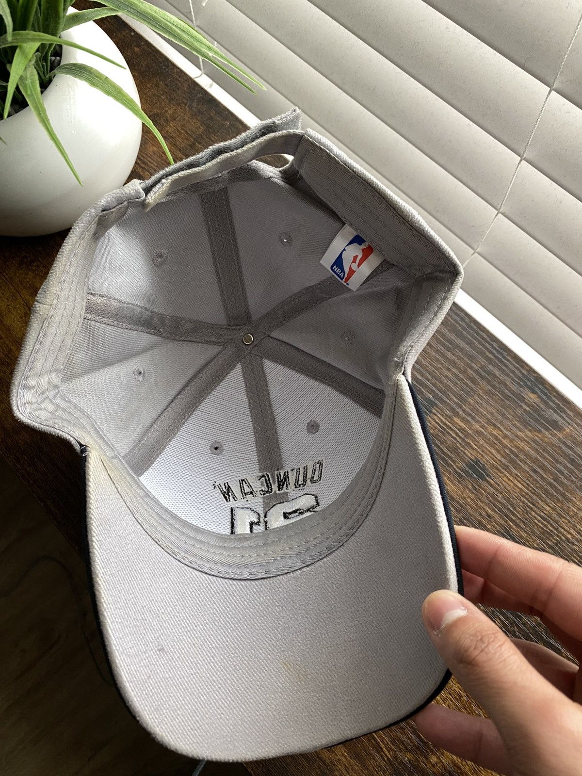 NBA Vintage 90s Tim Duncan San Antonio Spurs Hat Size ONE SIZE - 5 Thumbnail