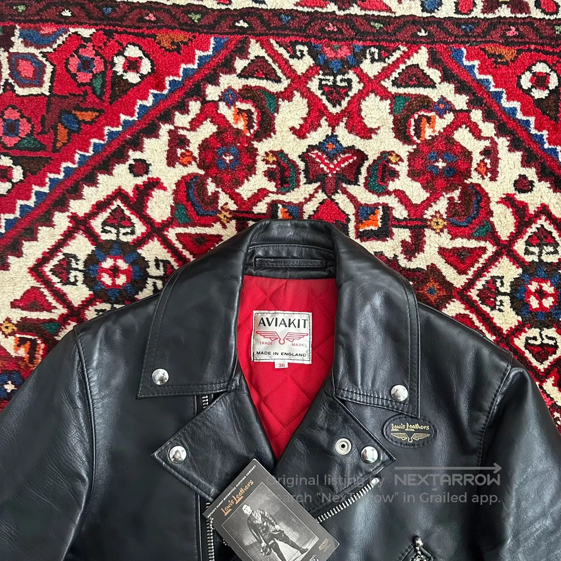 Lewis Leathers lewis leathers classic black leather jacket. Size US S / EU 44-46 / 1 - 4 Thumbnail