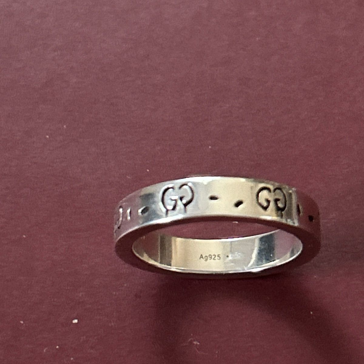 Gucci Gucci GG Ghost Costume Ring Silver Ag925 477932 Size ONE SIZE - 5 Thumbnail