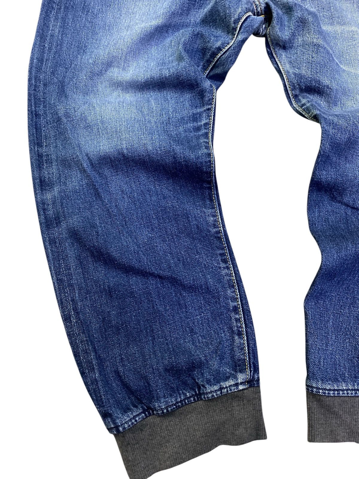 Japanese Brand × KATO × Vintage Rare Kato Jogger Selvedge Jeans Size US 34 / EU 50 - 5 Thumbnail